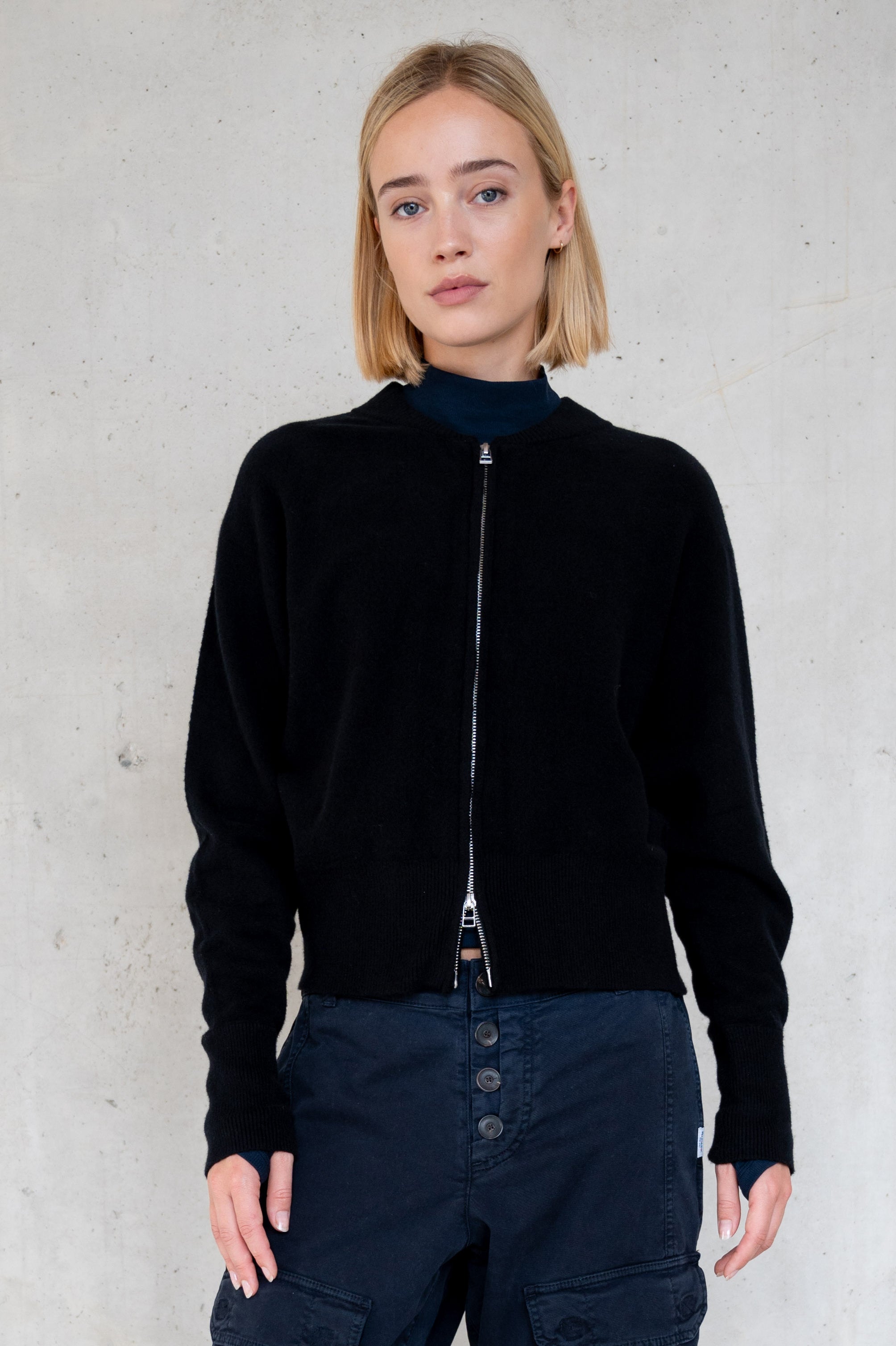 CARDIGAN (W25B378LTD) BLACK