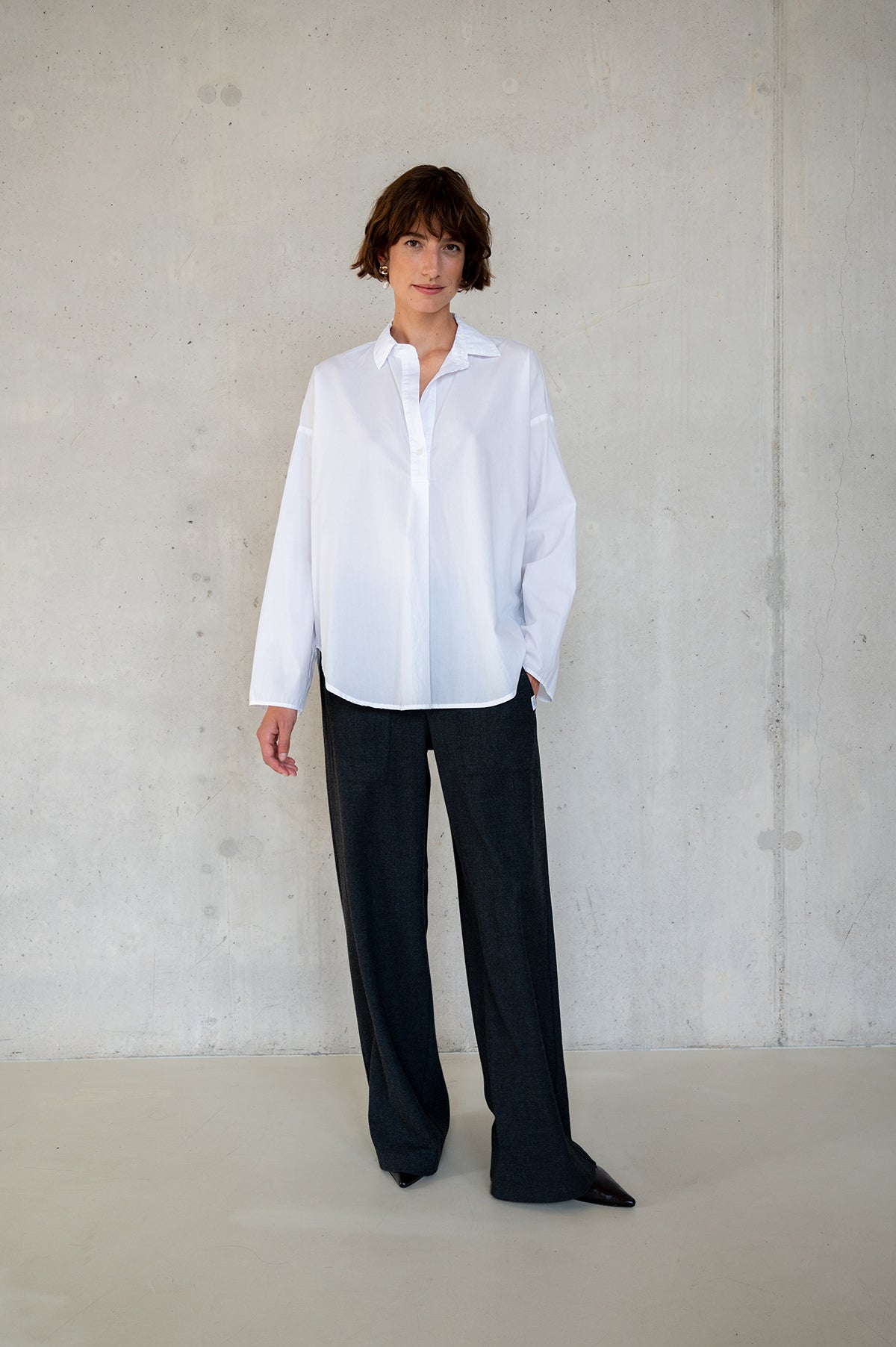 BLOUSE (W25Z822LTD) WHITE