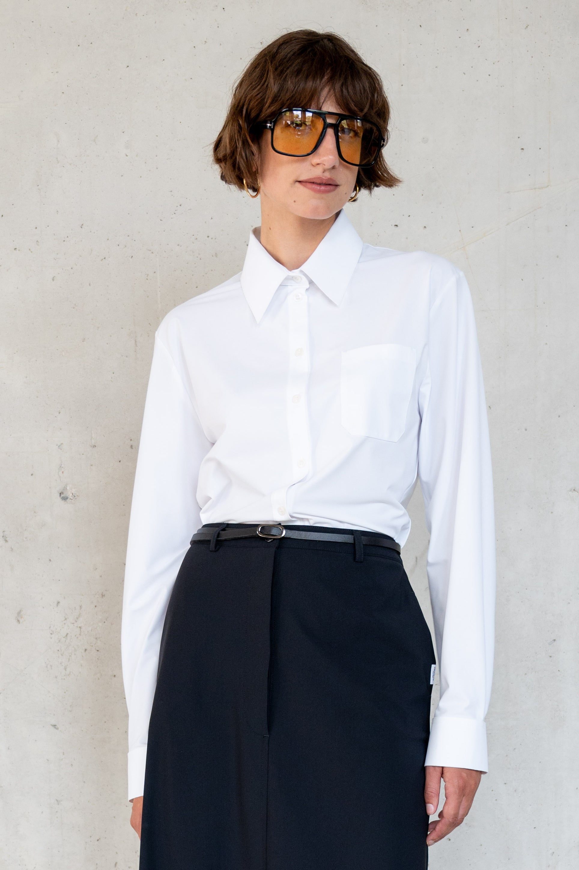 BLOUSE (W25N1678LTD) WHITE