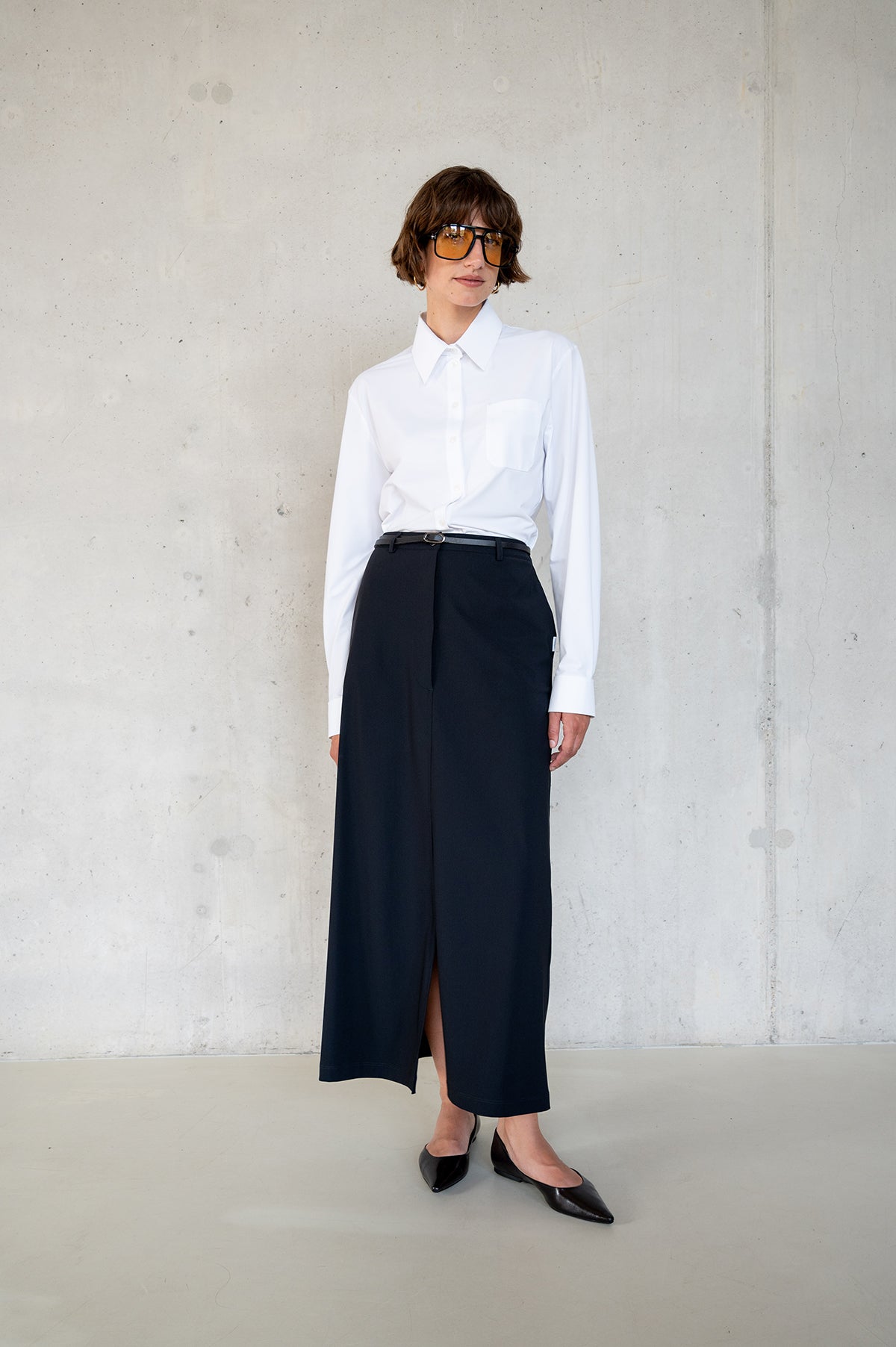 SKIRT (W25N1681LTD) BLACK