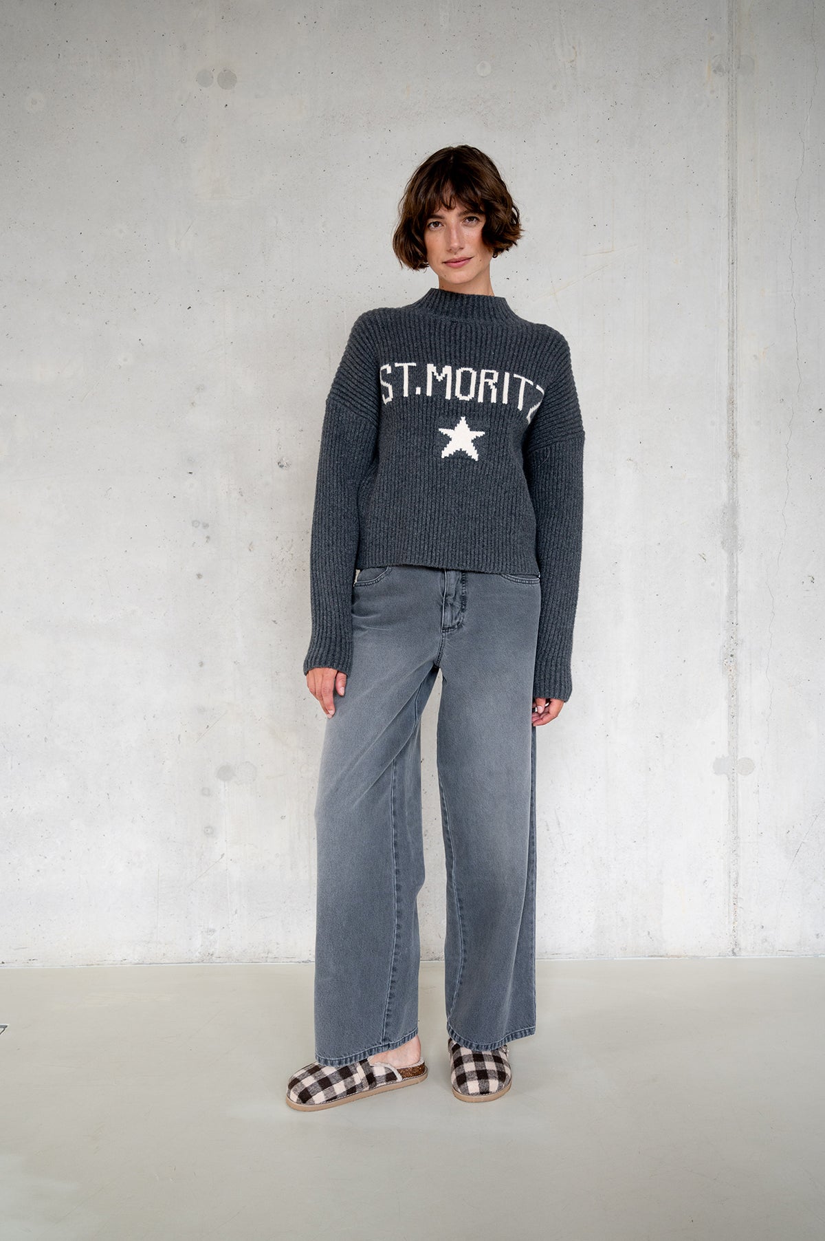 JUMPER (W25B380LTD) ANTRA - ECRU