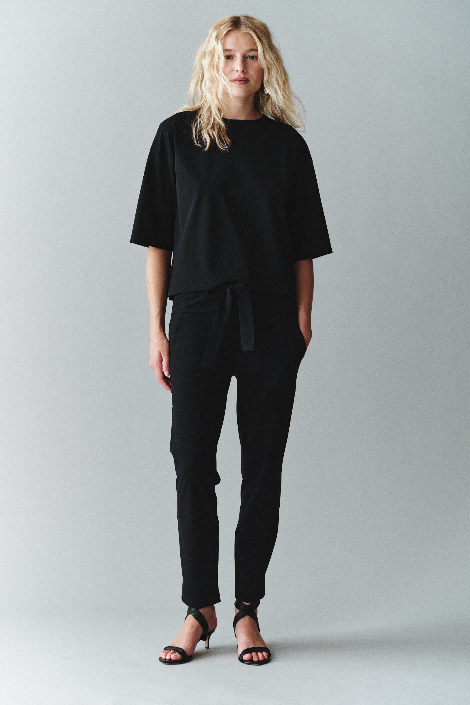 TROUSERS (RALEIGH) BLACK