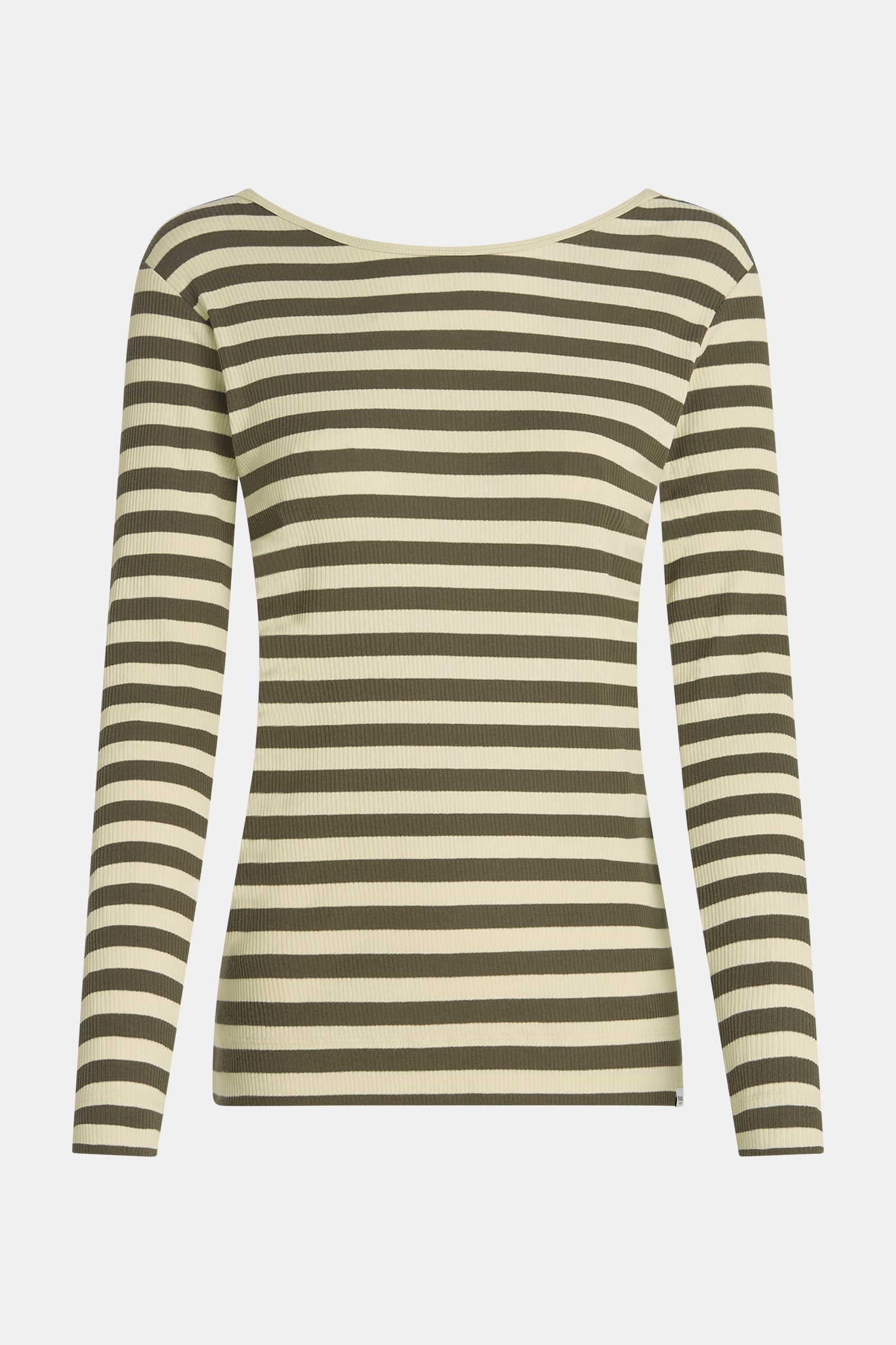 LONGSLEEVE STRIPE (S25F1589) PISTACHE - ALGUE