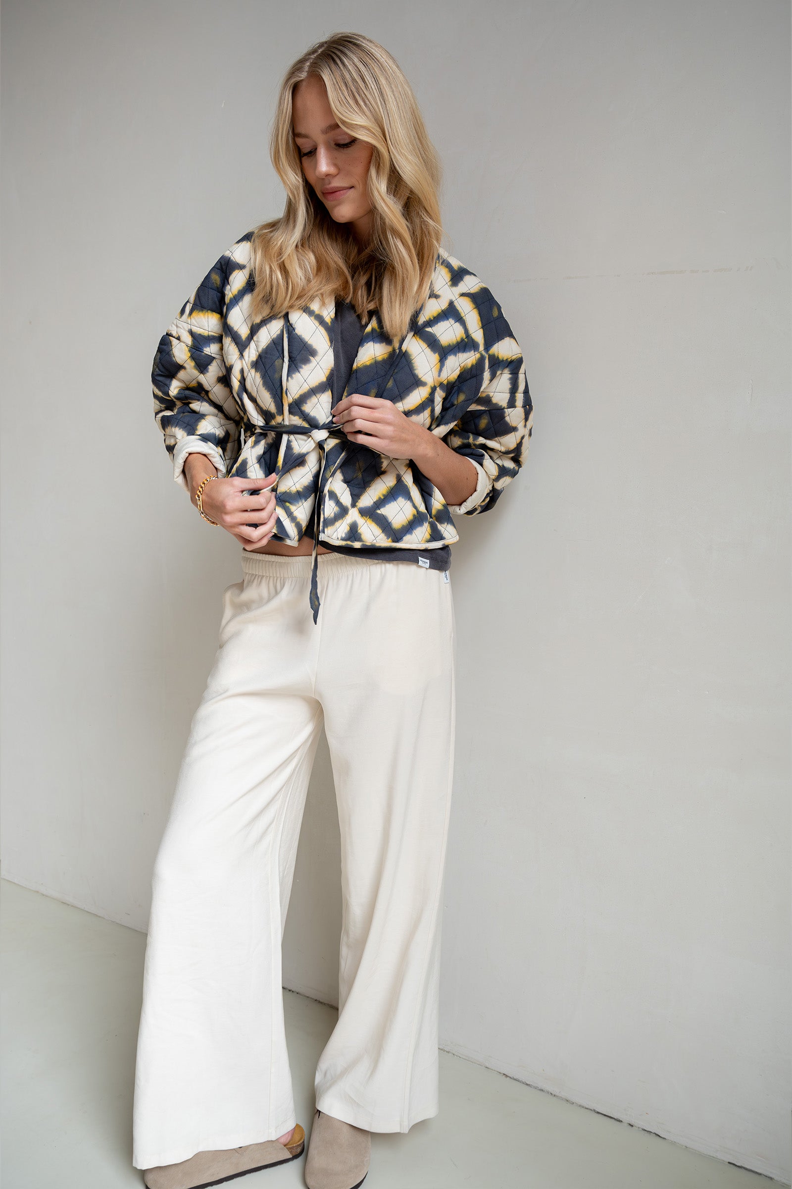 TROUSERS (S25F1609) NOUGAT