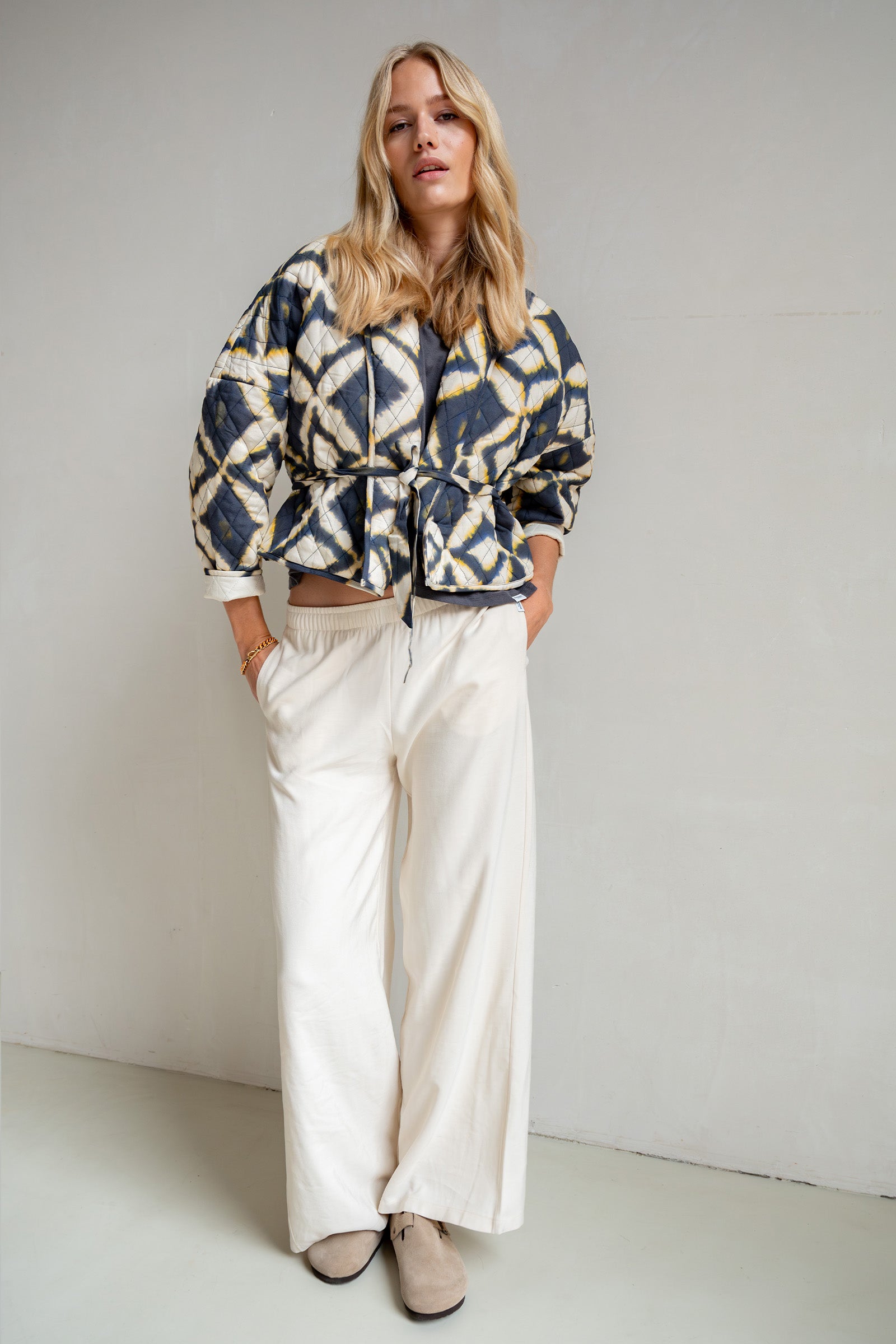 TROUSERS (S25F1609) NOUGAT