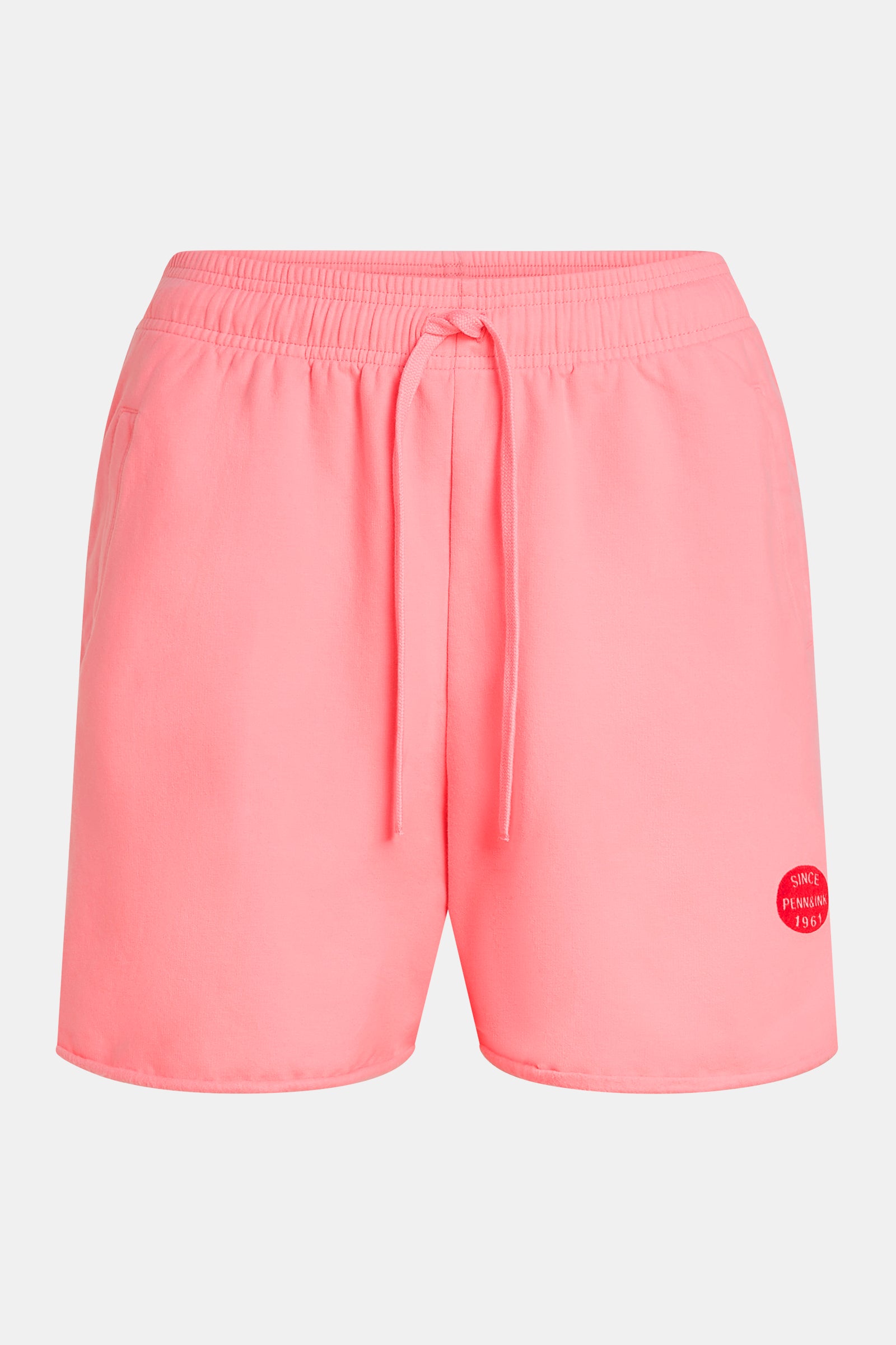 SHORTS PRINT (S25F1616) FLUOR PINK - GRENADINE