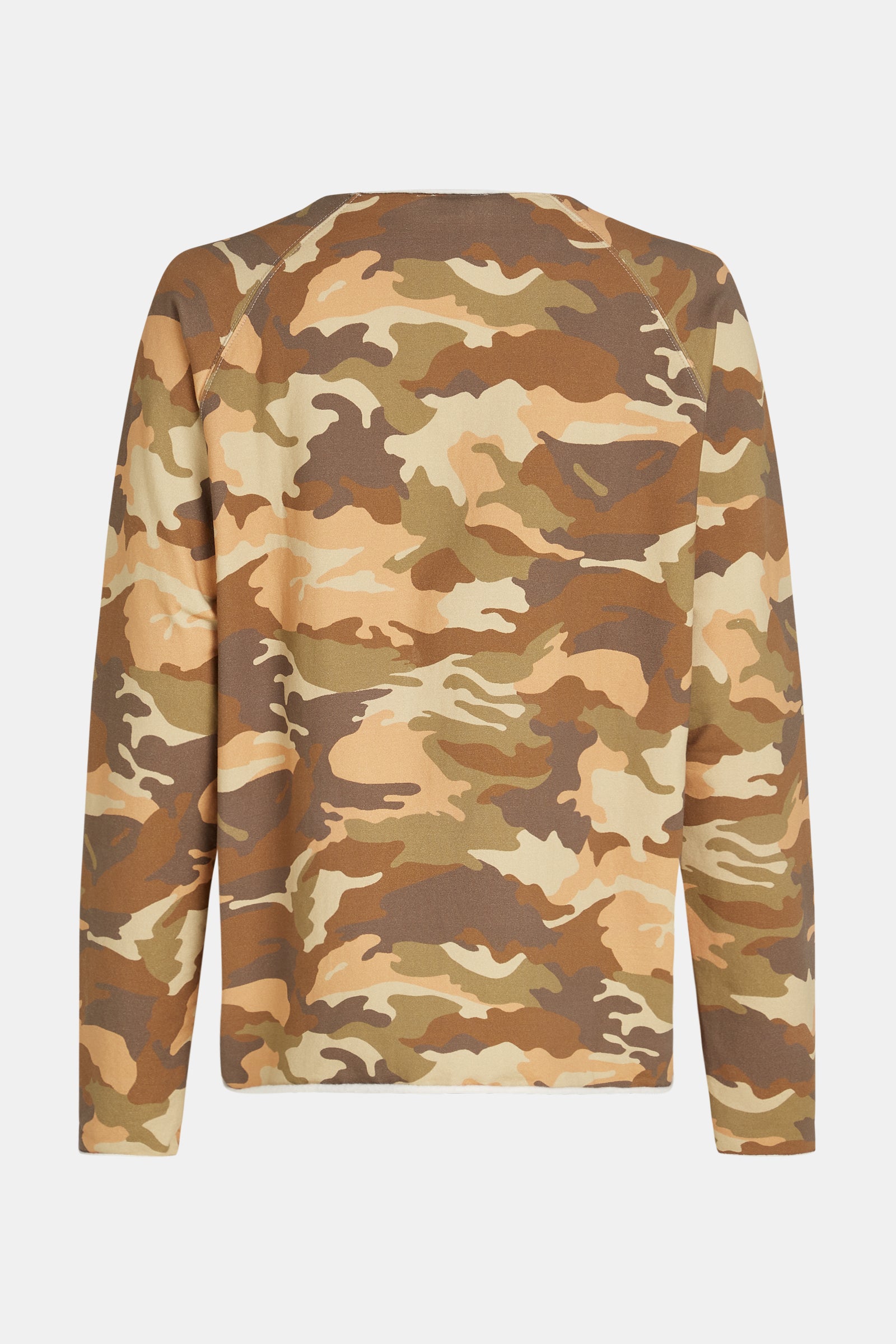 SWEATER PRINT (S25F1625) CAMOUFLAGE - WHITE