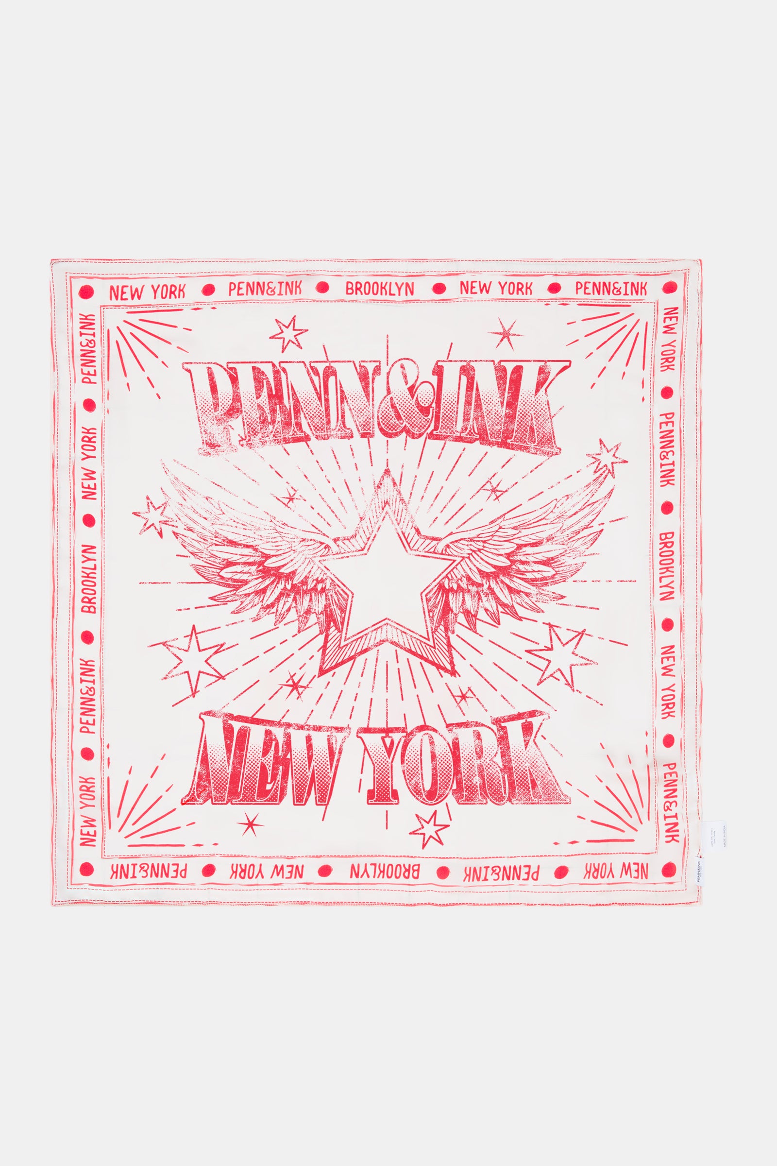 BANDANA PRINT (S25M108) GRENADINE - CLOUD