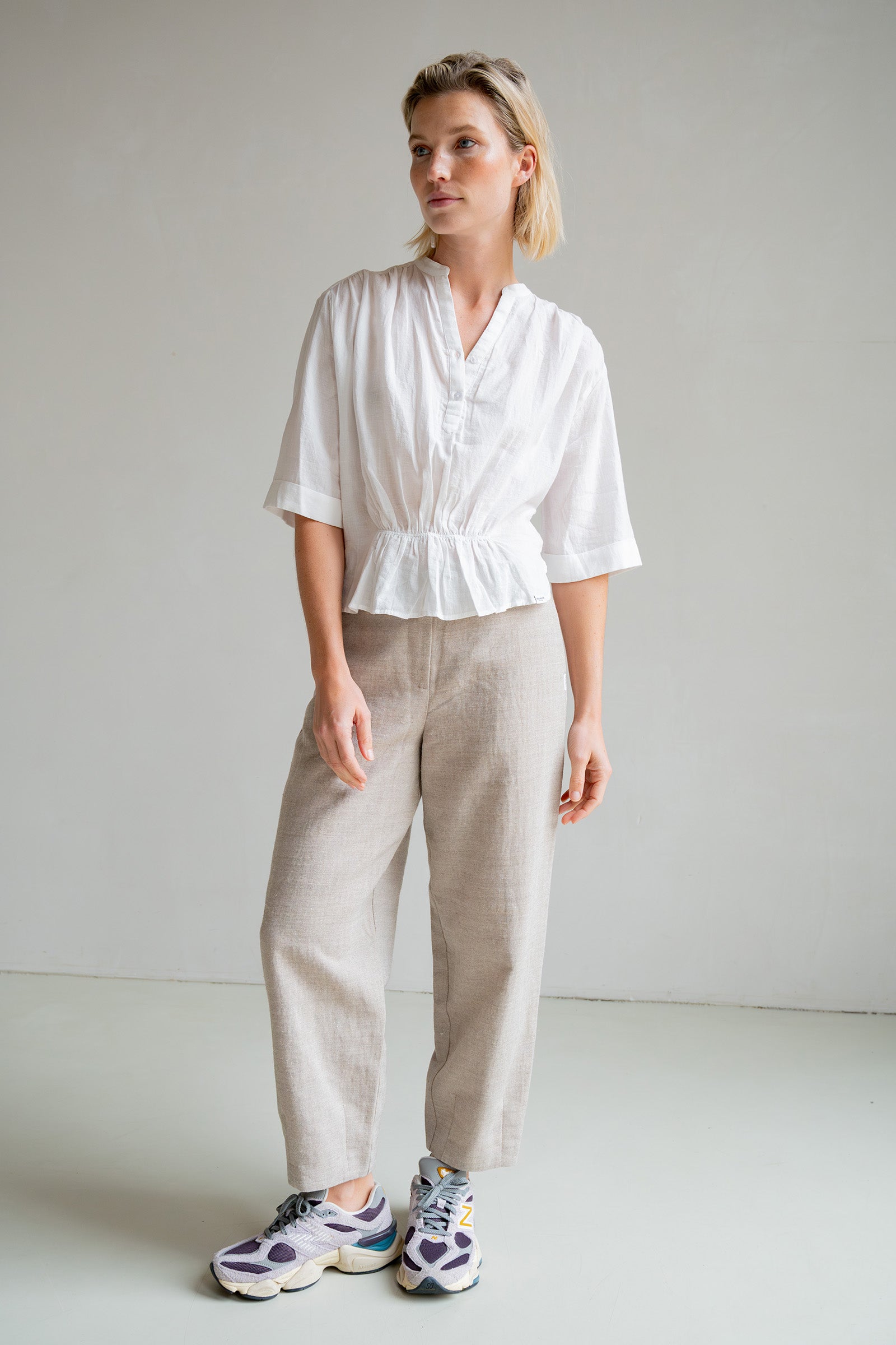 TROUSERS (S25N1593) LINEN