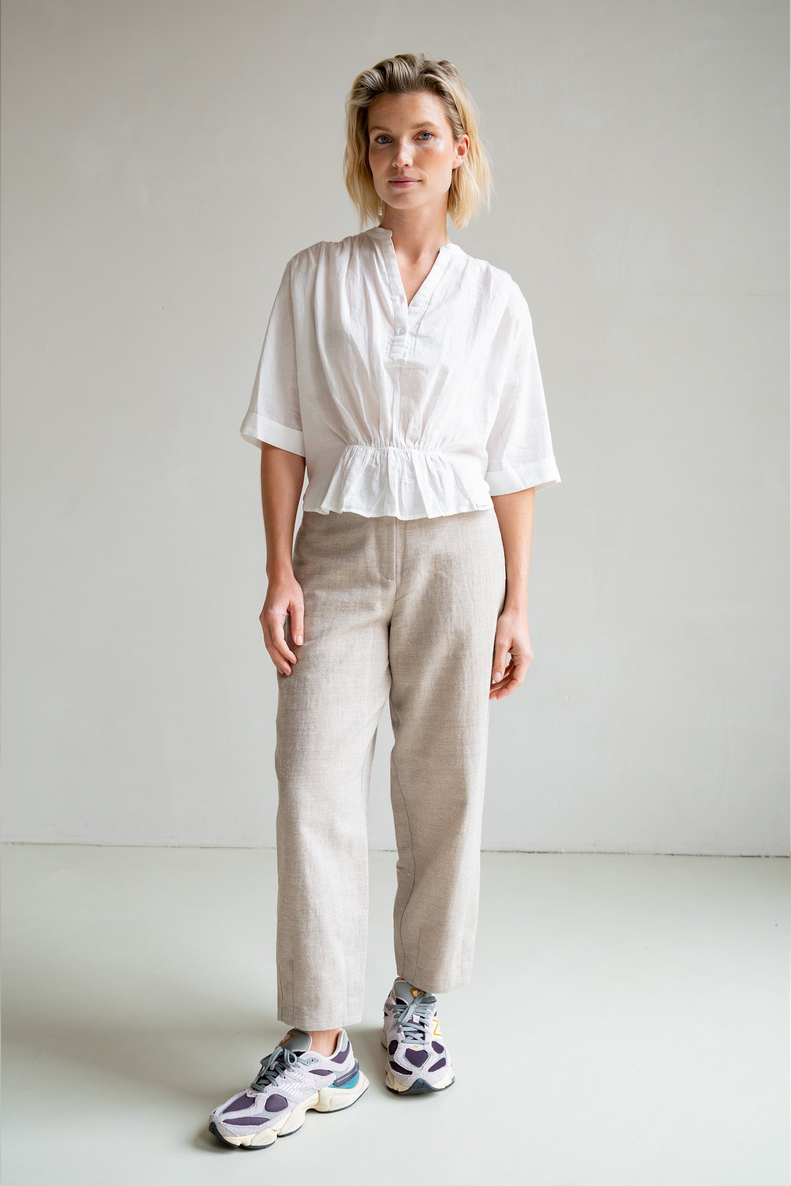 TROUSERS (S25N1593) LINEN