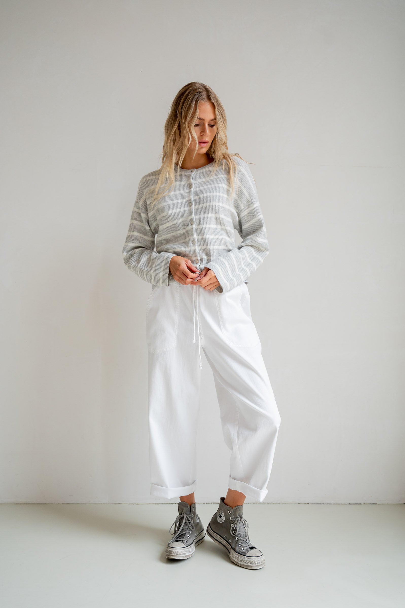 TROUSERS (S26Z853) WHITE