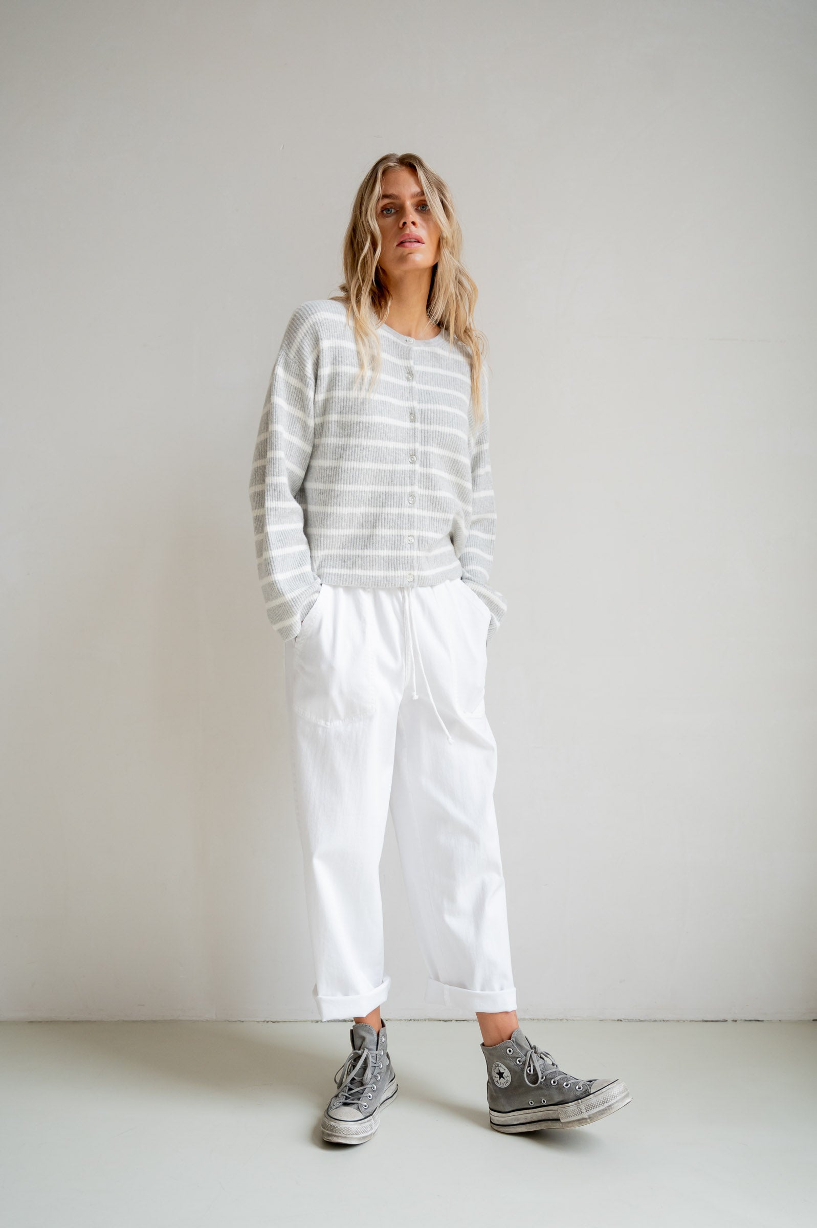 TROUSERS (S26Z853) WHITE