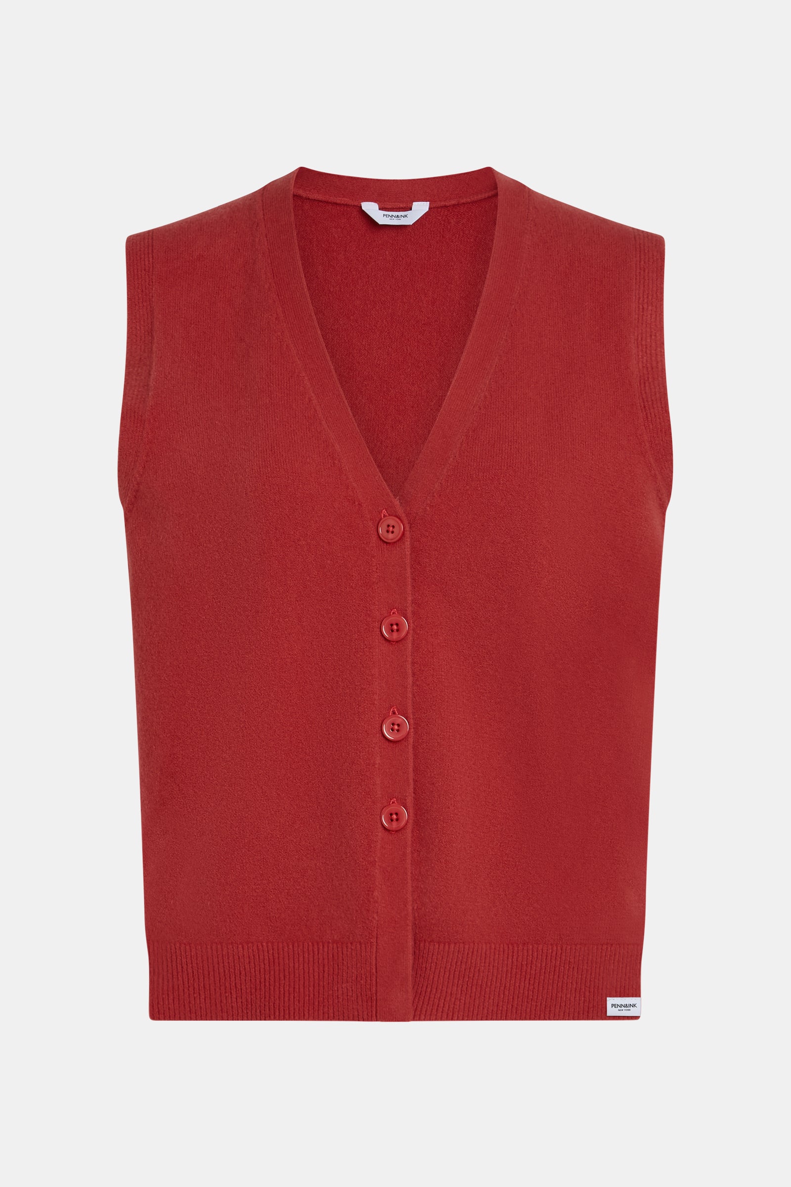 WAISTCOAT (S26B398) CARDINAL