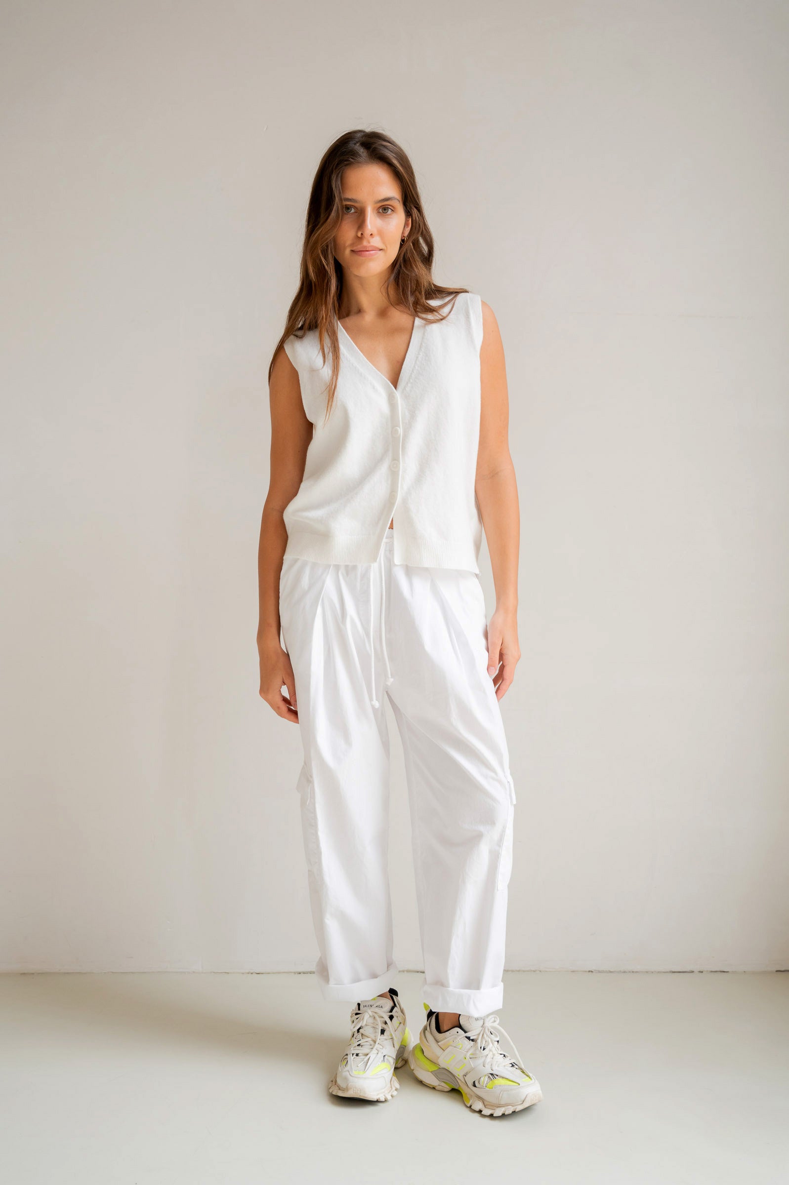 WAISTCOAT (S26B398) WHITE