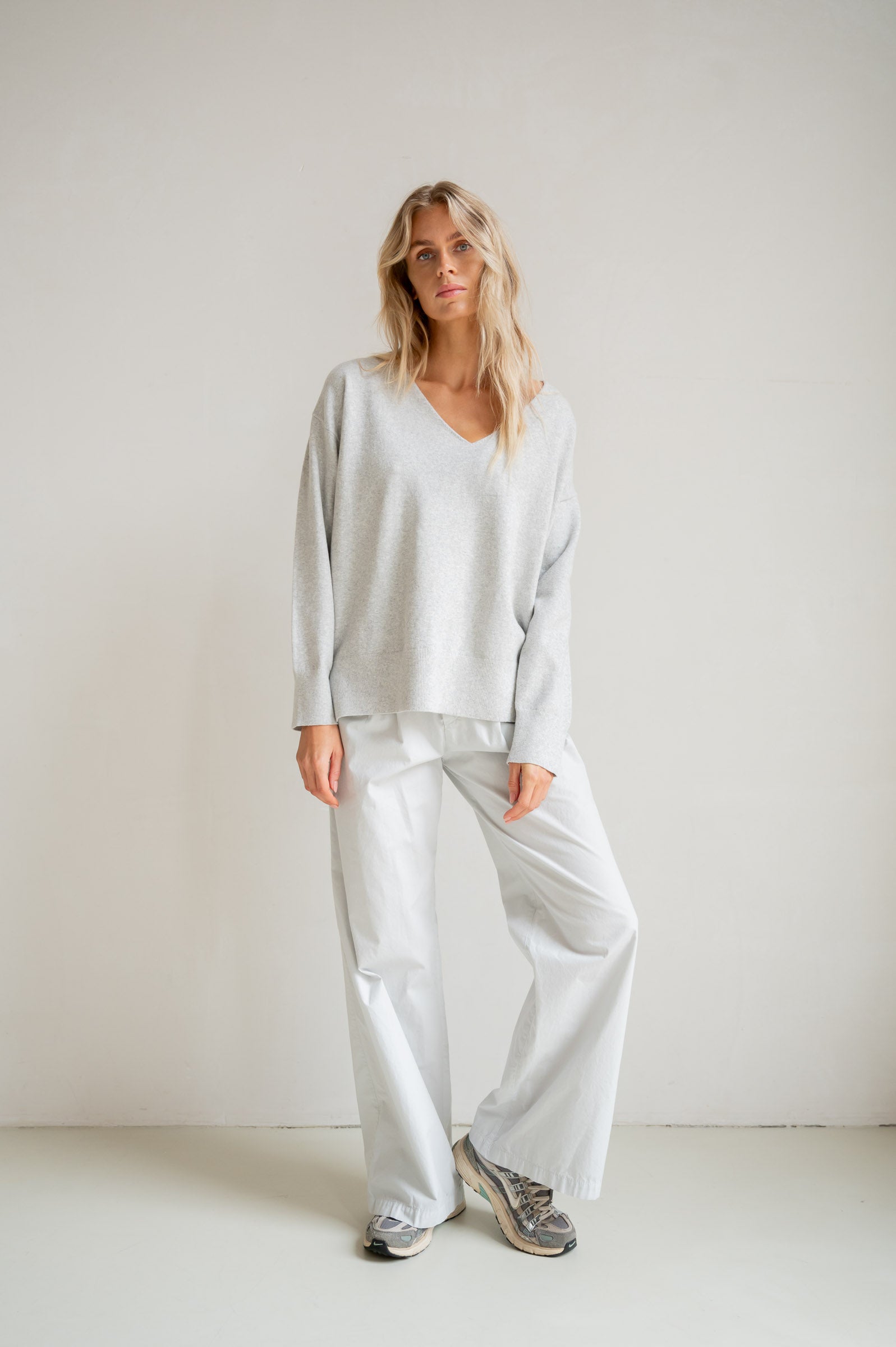 JUMPER (S26B401) GREY MELANGE