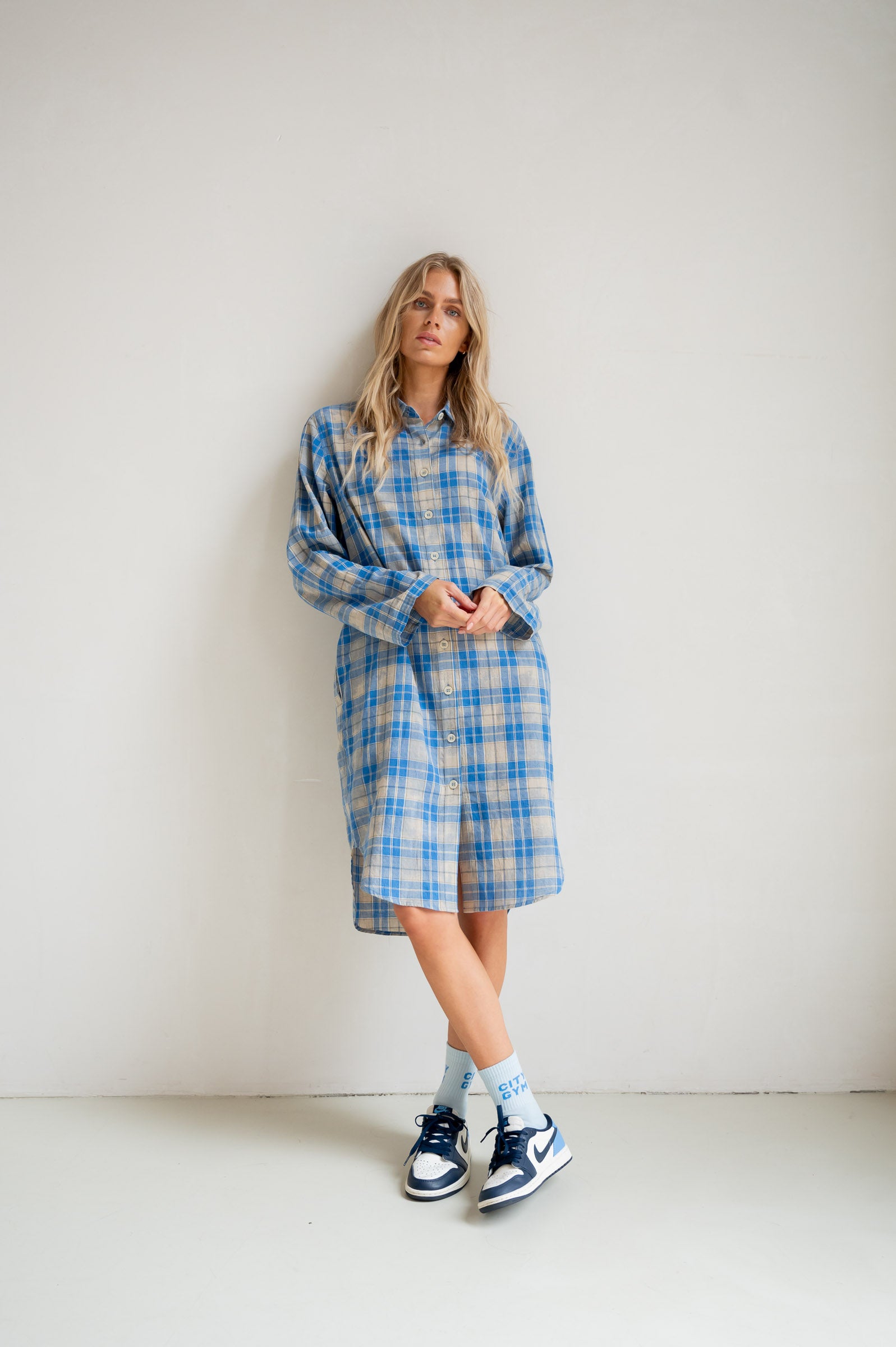 DRESS (S26C350) BLUE