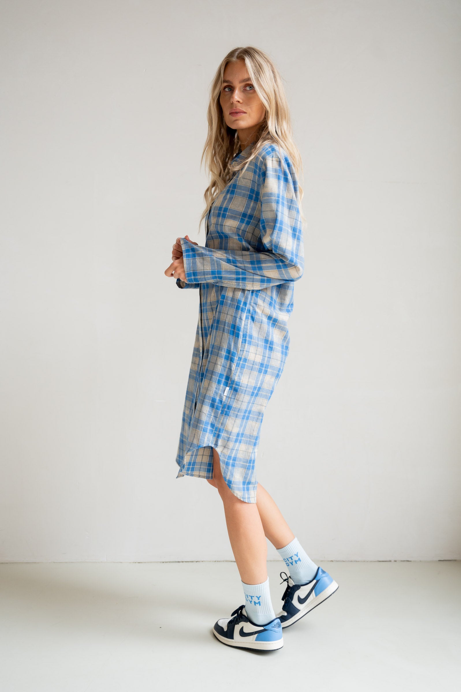 DRESS (S26C350) BLUE