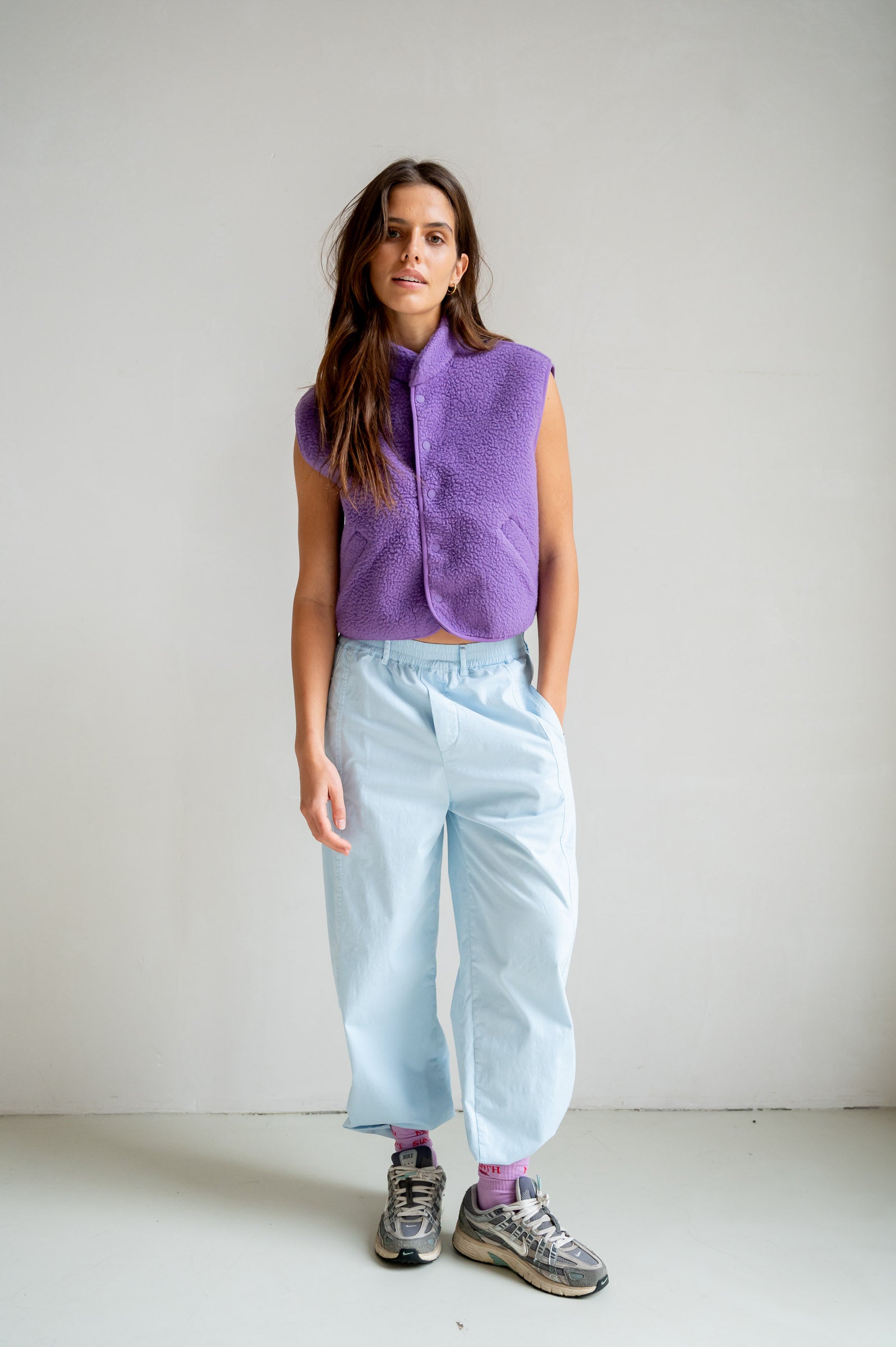 WAISTCOAT (S26C352) SMOKY GRAPE