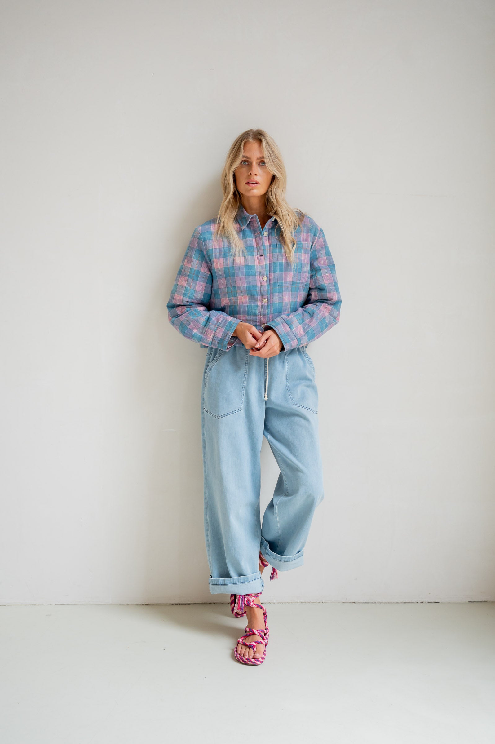 JACKET (S26C353) PINK