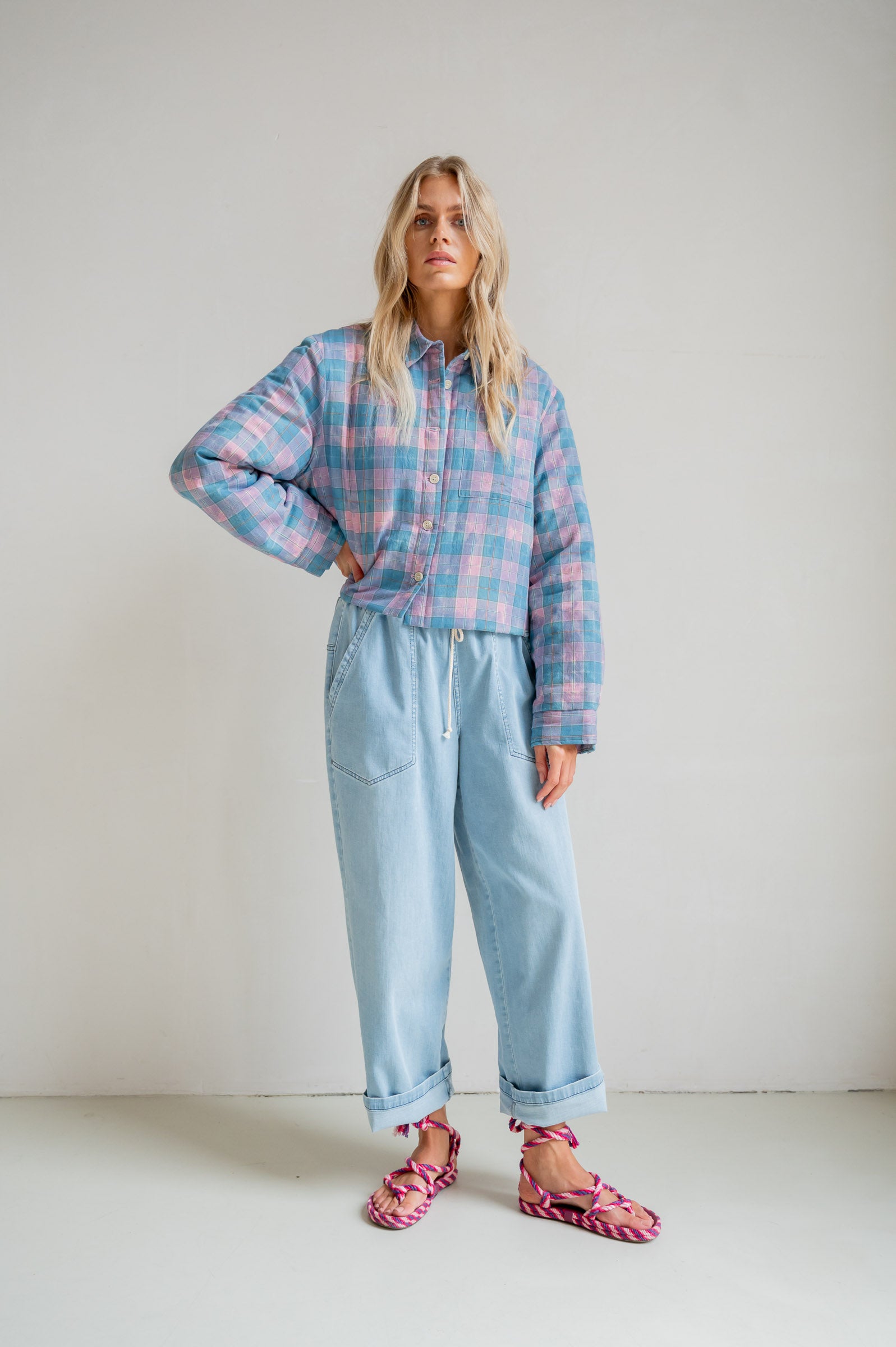 JACKET (S26C353) PINK