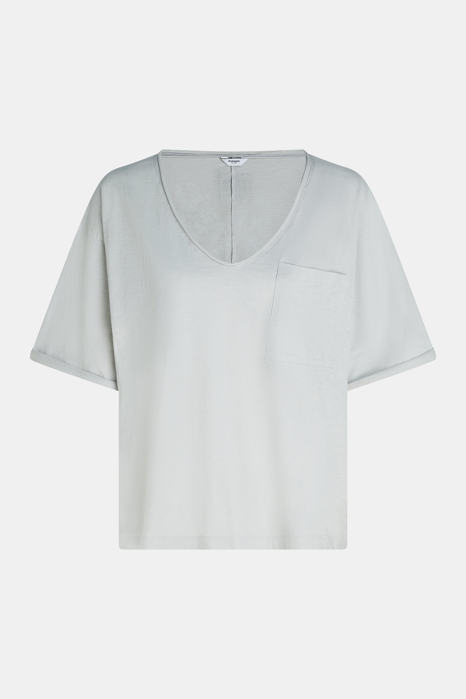 T-SHIRT PRINT (S26F1801) CHALK - BLACK