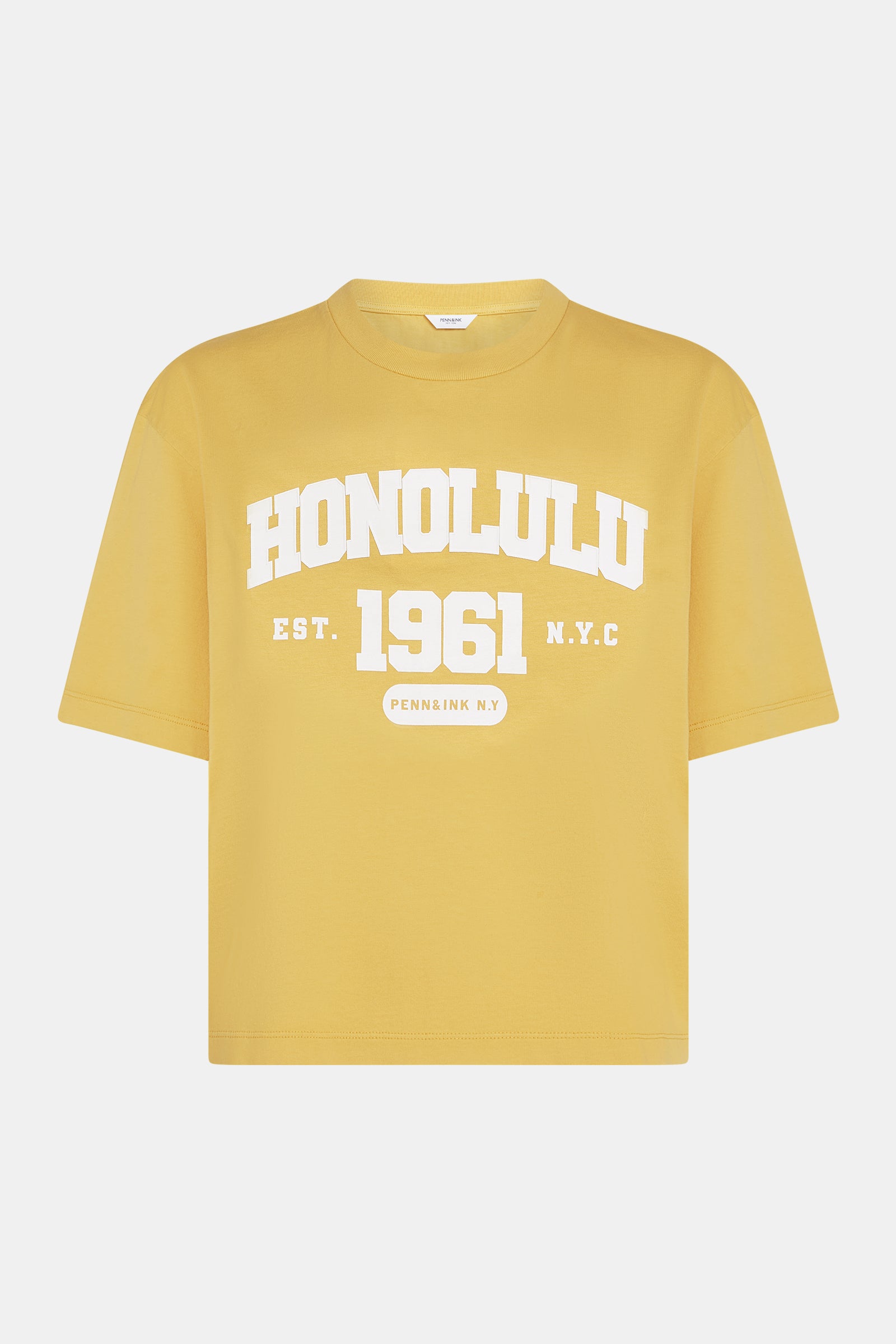 T-SHIRT PRINT (S26F1814) BAMBOO - ECRU