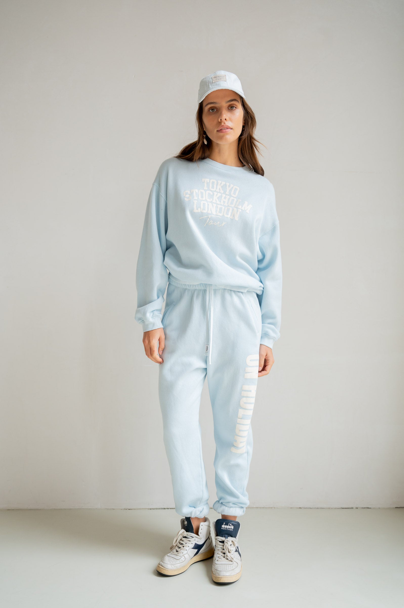 TROUSERS PRINT (S26F1828) SKYRIDER - ECRU