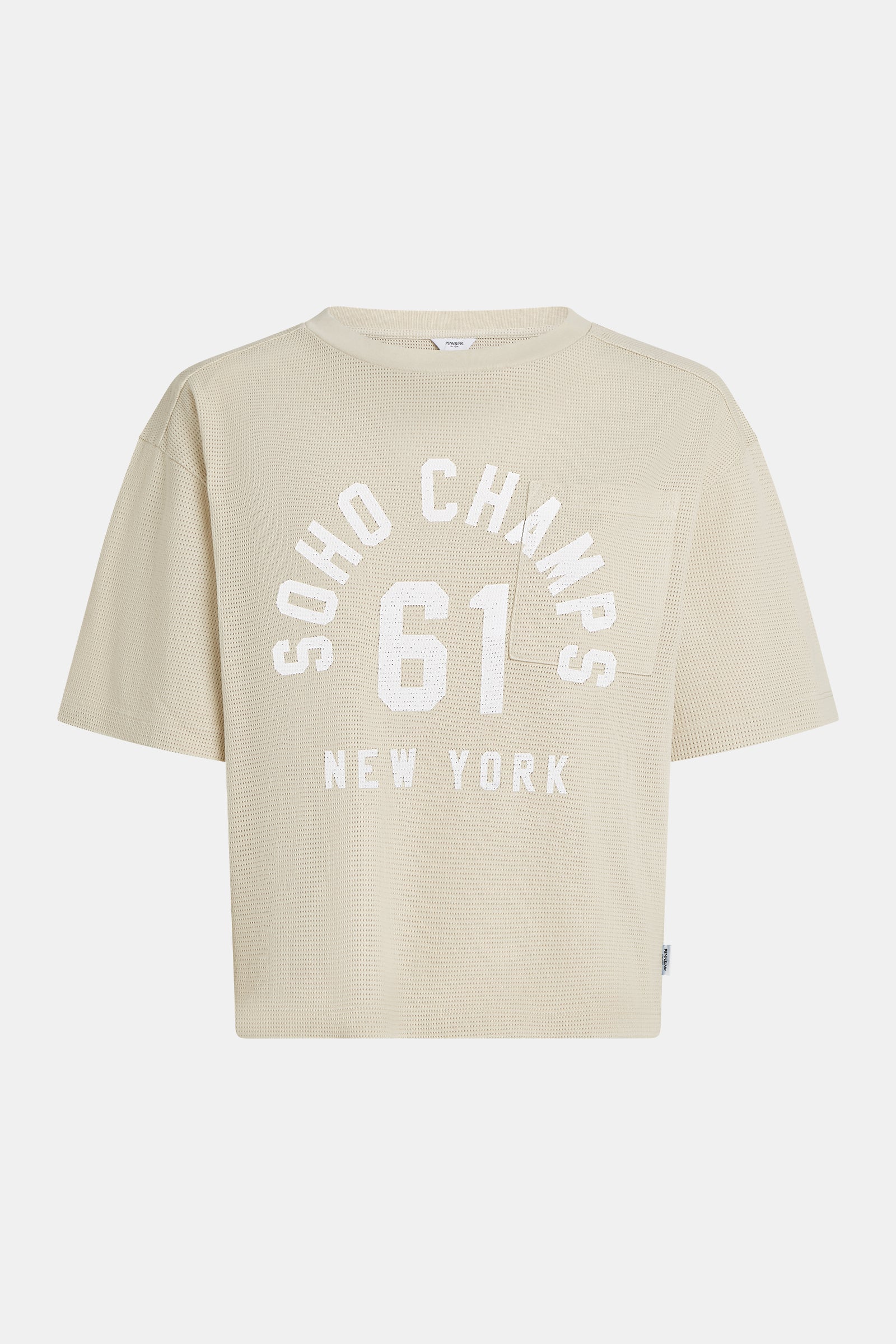 T-SHIRT PRINT (S26F1839) OYSTER - WHITE