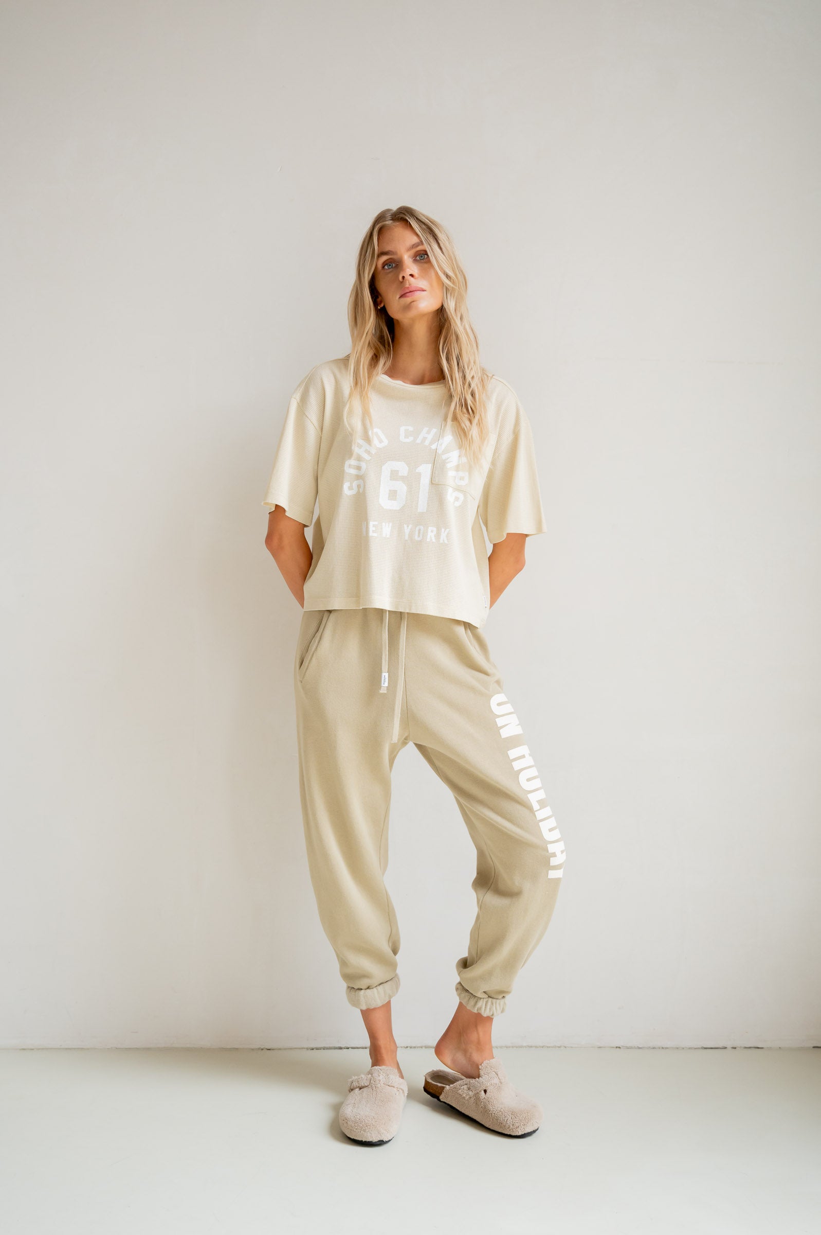 T-SHIRT PRINT (S26F1839) OYSTER - WHITE