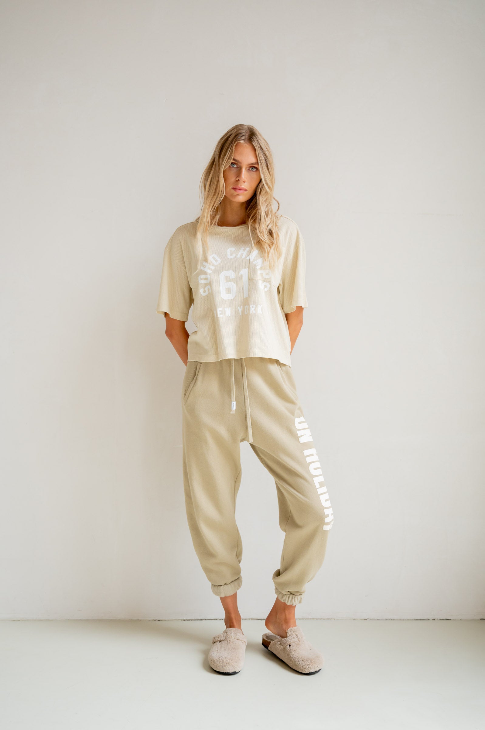 T-SHIRT PRINT (S26F1839) OYSTER - WHITE