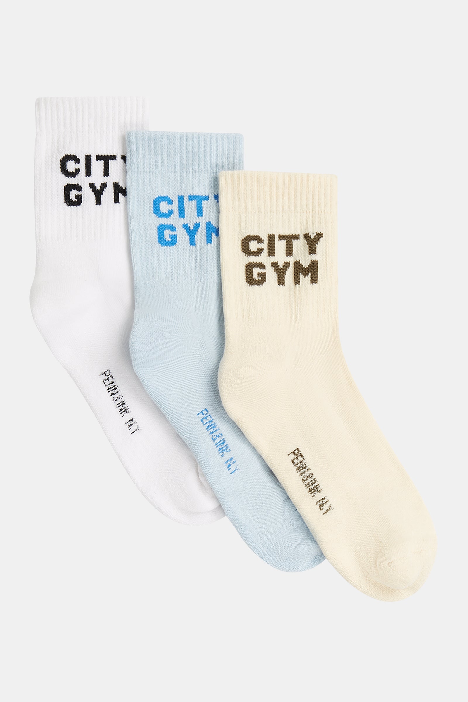 SOCKS 3-PACK (S26F1852) MULTICOLOR