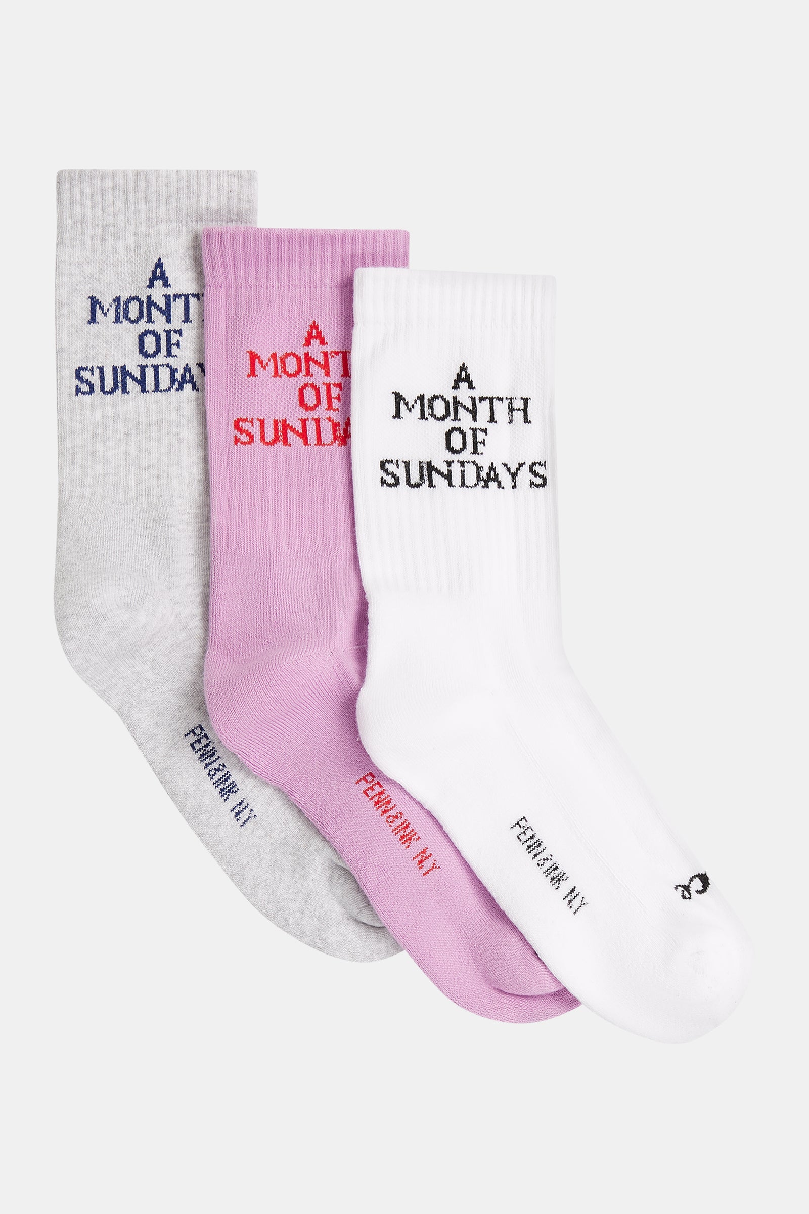 SOCKS 3-PACK (S26F1854) MULTICOLOR