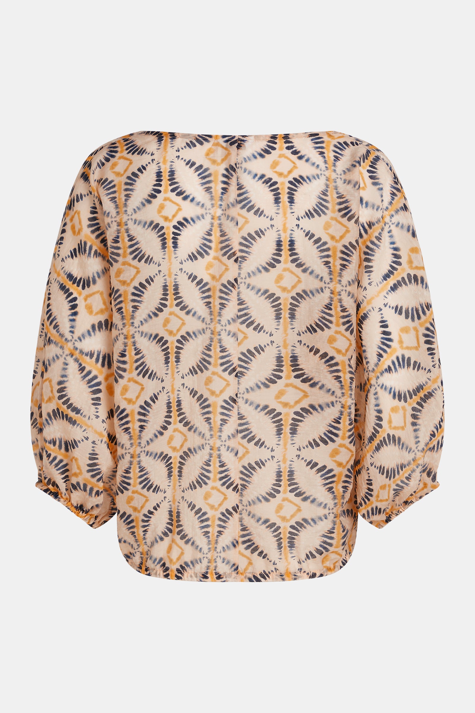 BLOUSE (S26F1866LTD) SAND - NAVY