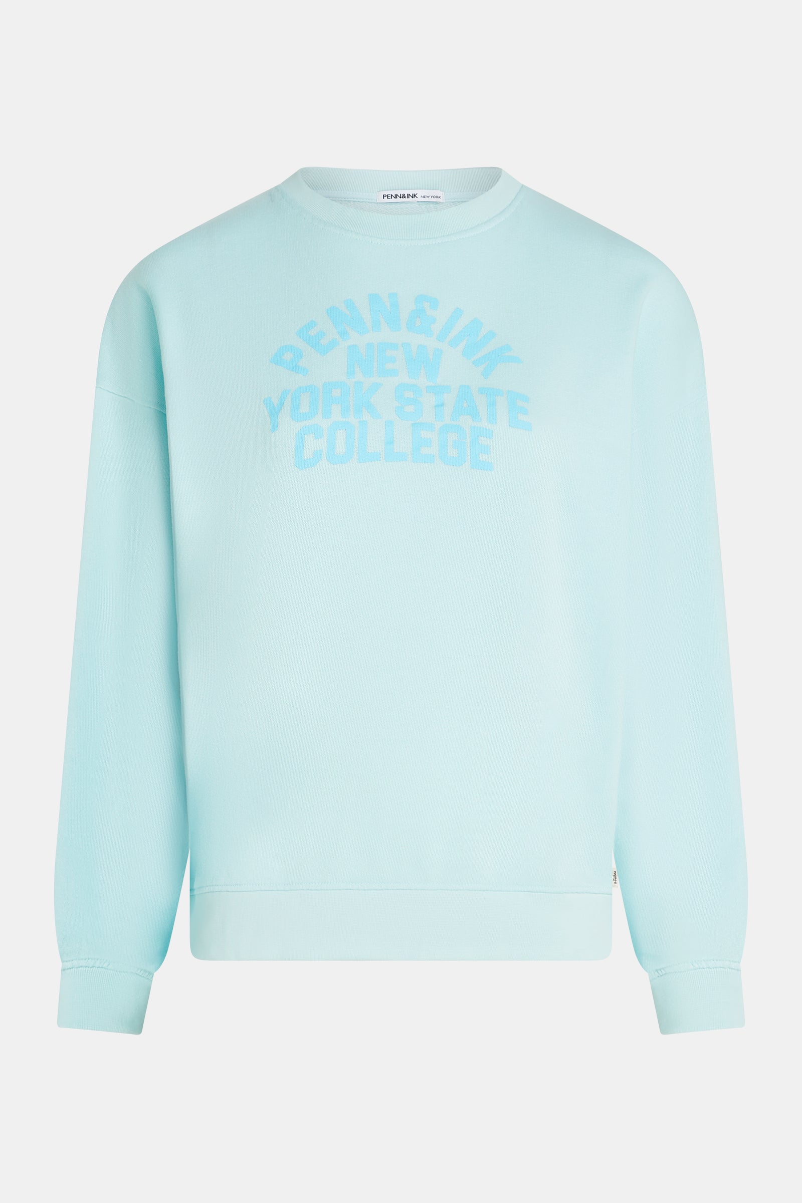 SWEATER (S26F1880LTD) PASTEL BLUE - AQUA