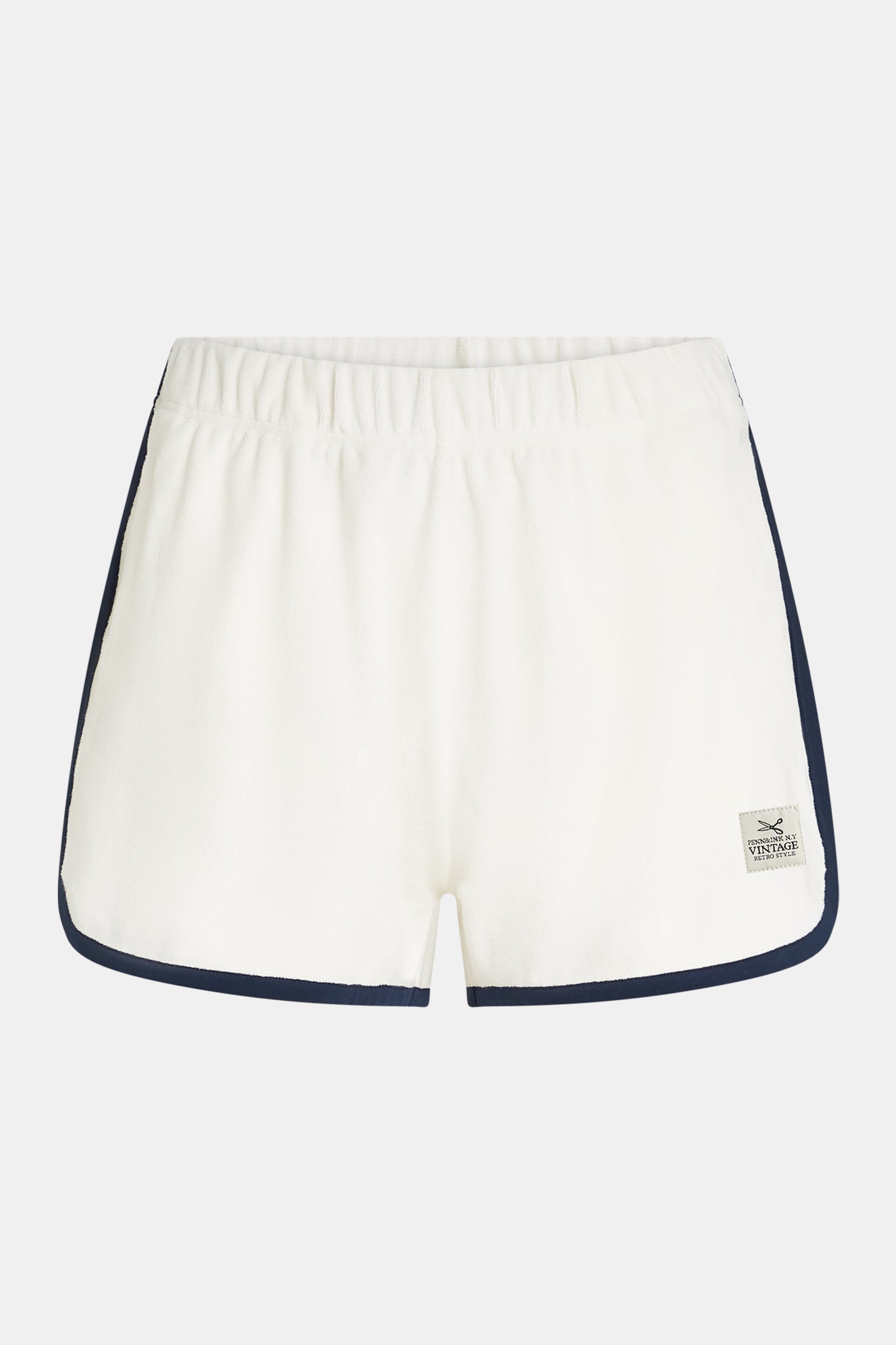 SHORTS (S26F1881LTD) ECRU - NAVY