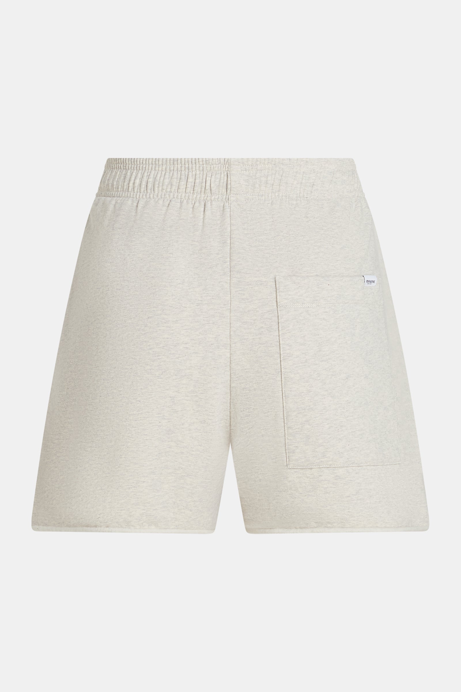 SHORTS (S26F1890LTD) GREY MELANGE - WHITE