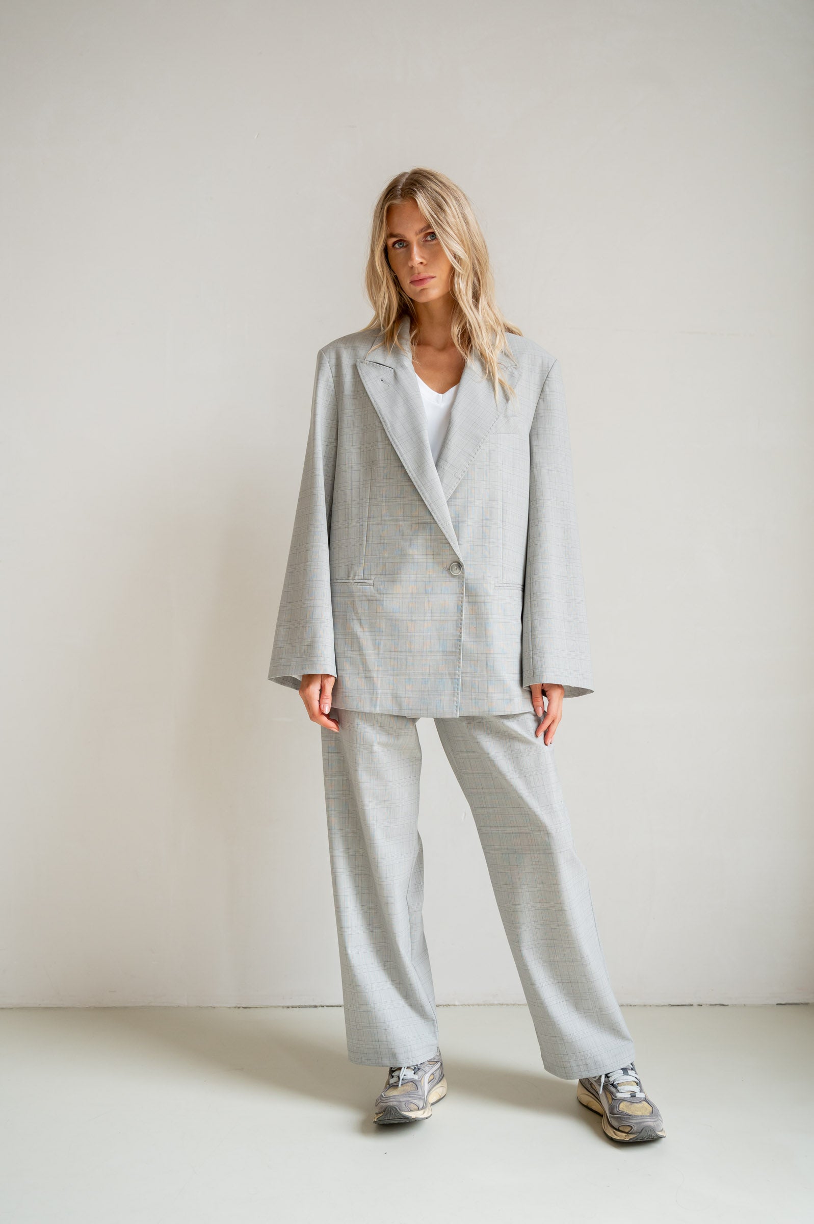 BLAZER (S26N1699) GREY CHECK