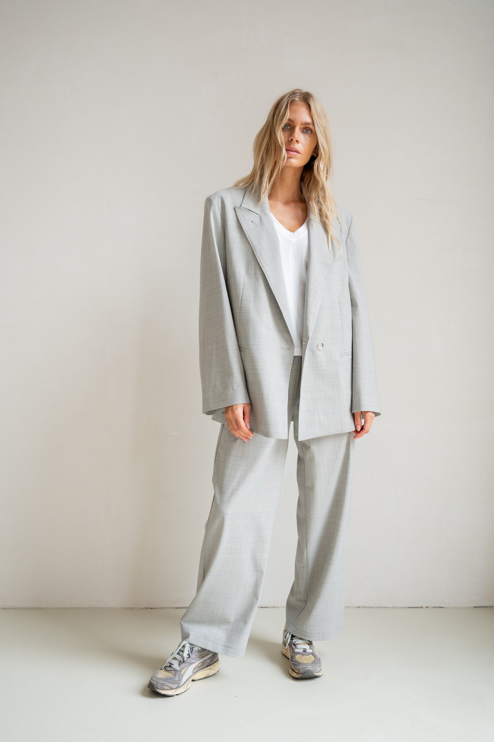 BLAZER (S26N1699) GREY CHECK