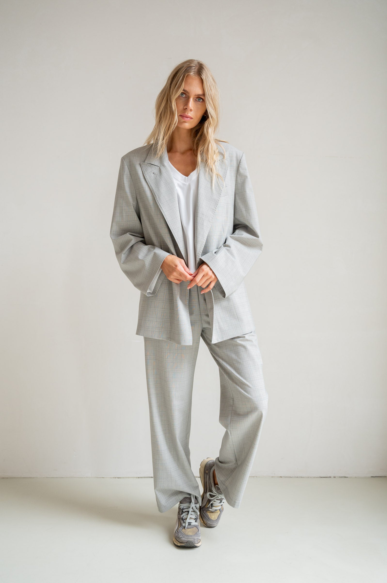 BLAZER (S26N1699) GREY CHECK