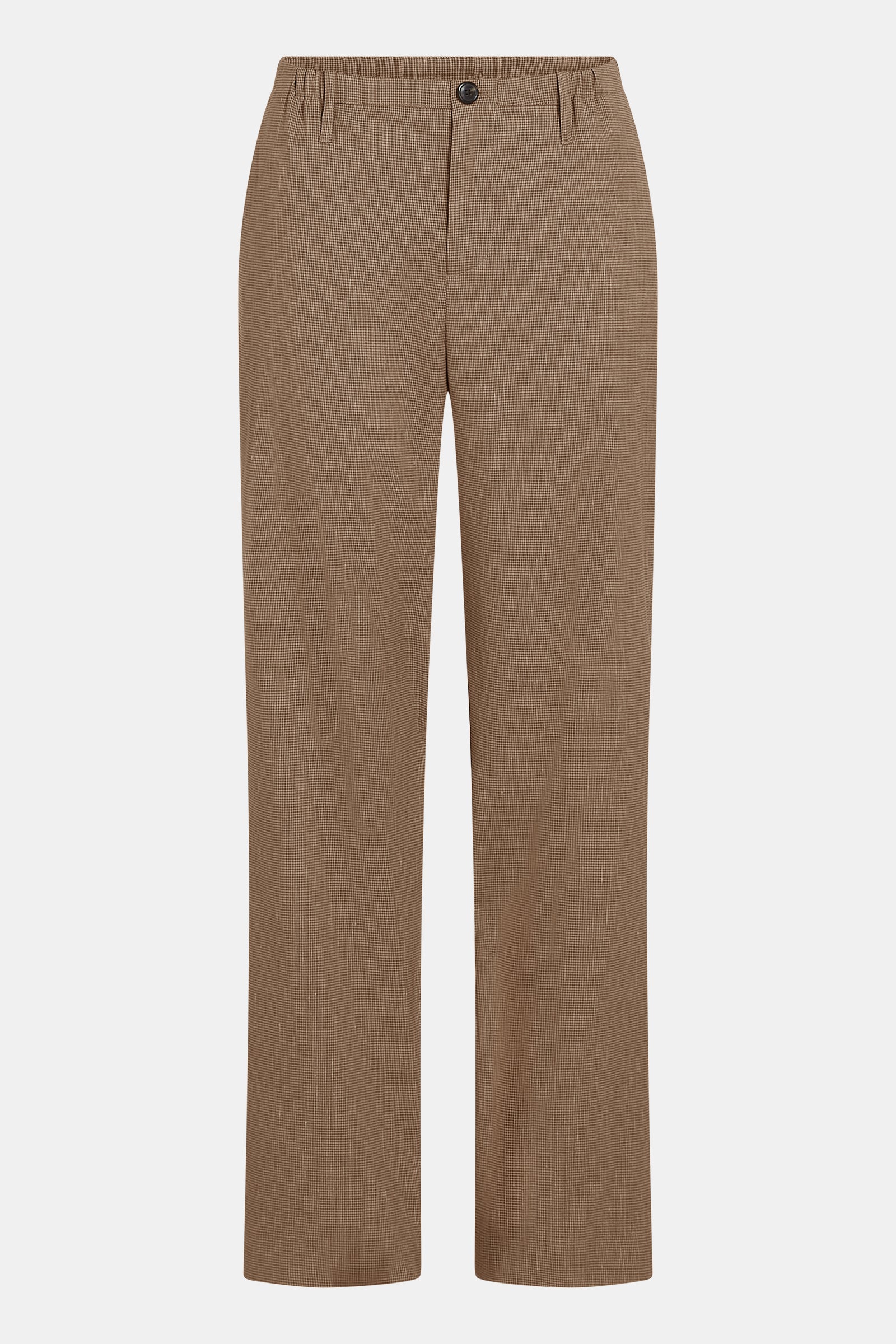 TROUSERS (S26N1701) BROWN CHECK