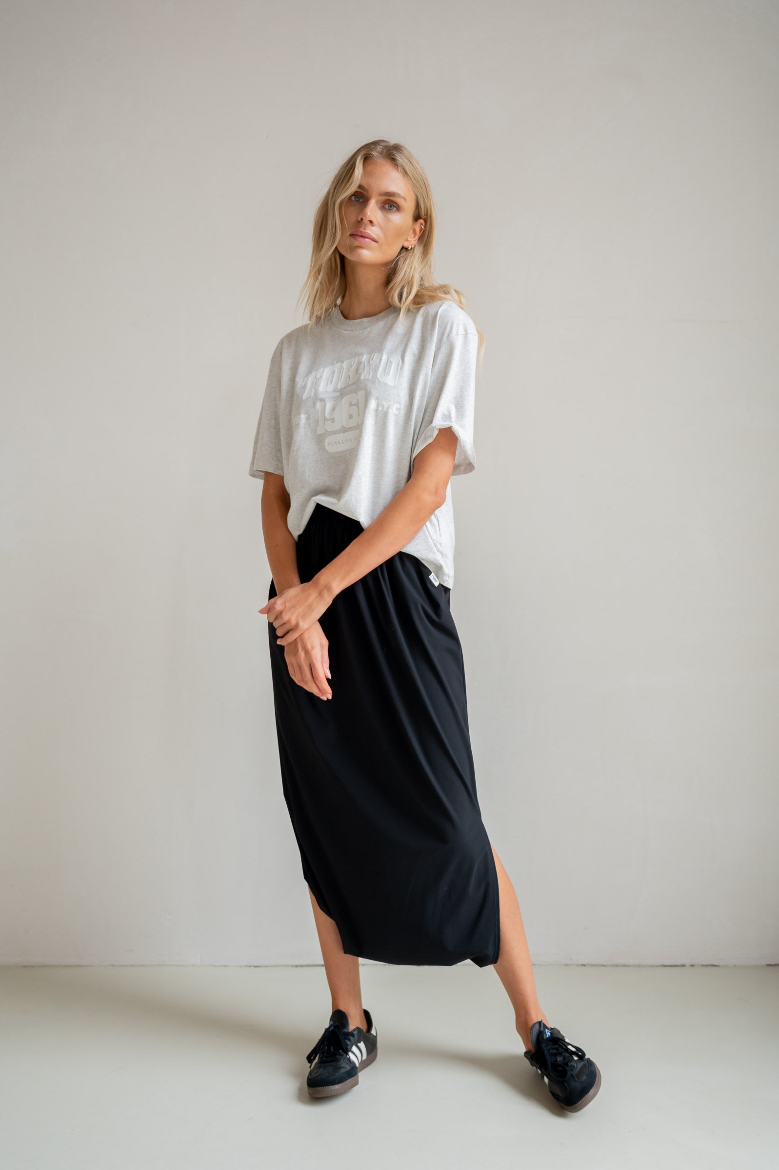 SKIRT (S26N1709) BLACK