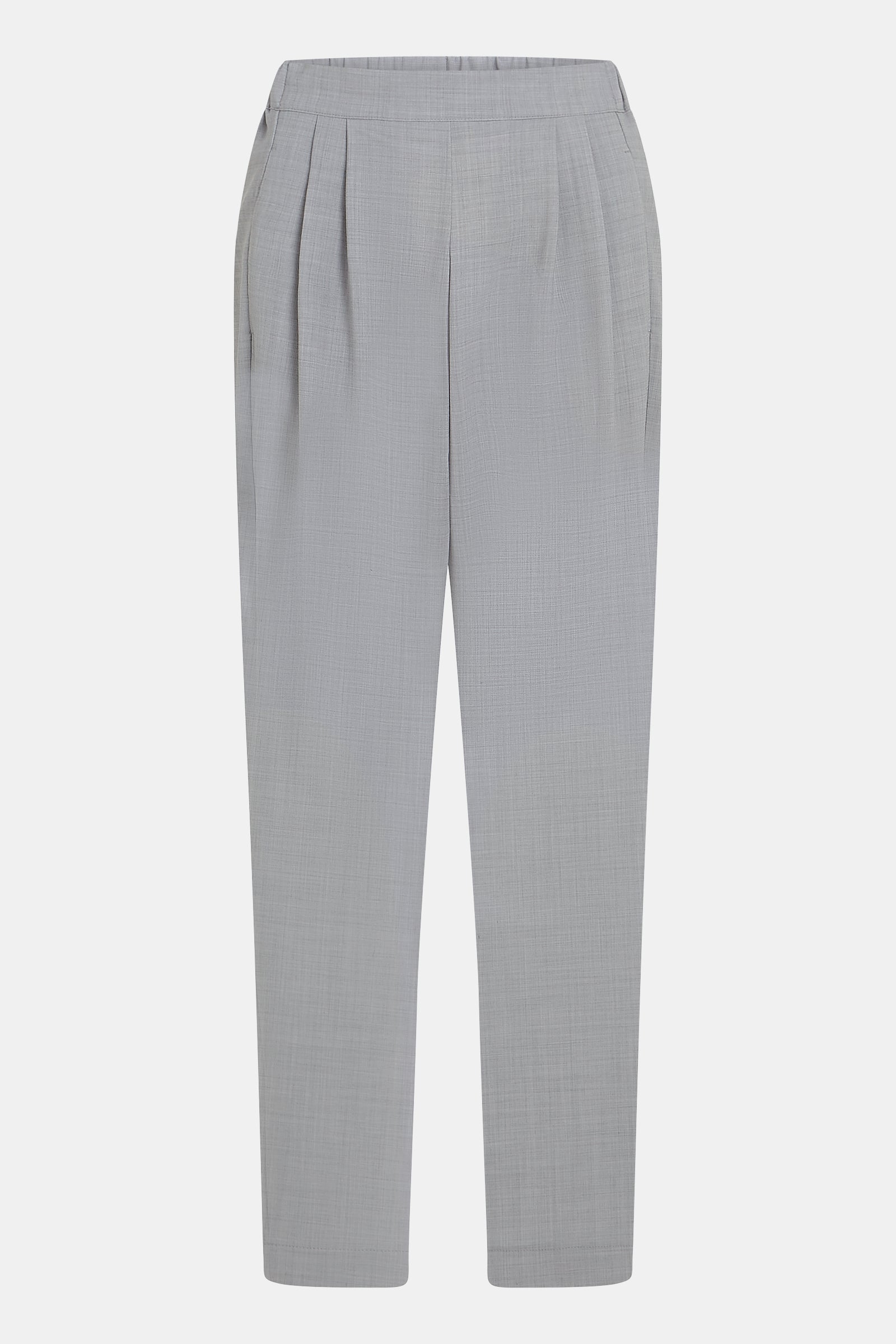 TROUSERS (S26N1721) GREY MELANGE