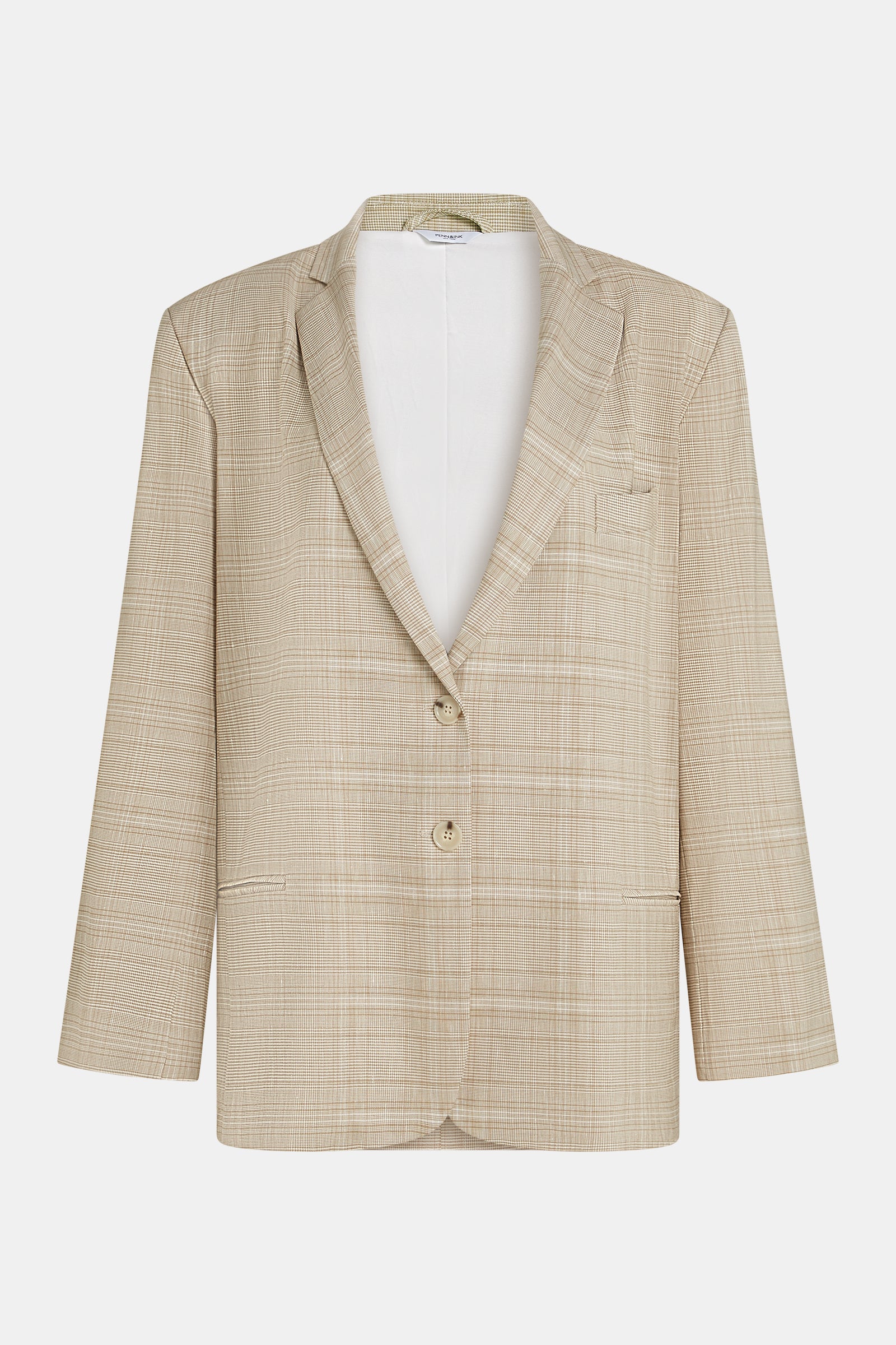 BLAZER (S26N1730LTD) BEIGE CHECK