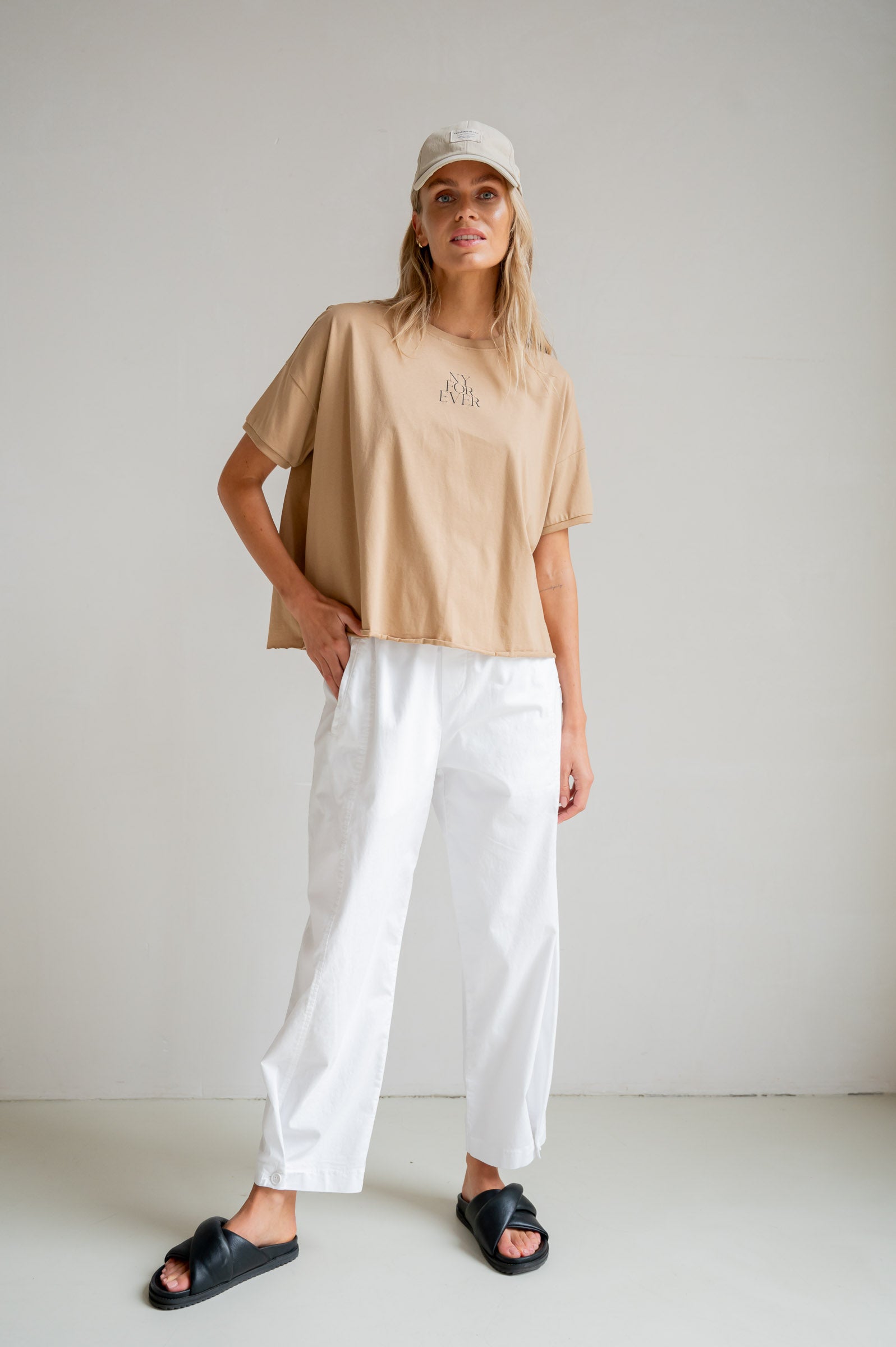 T-SHIRT PRINT (S26T1238) TANINE - BLACK