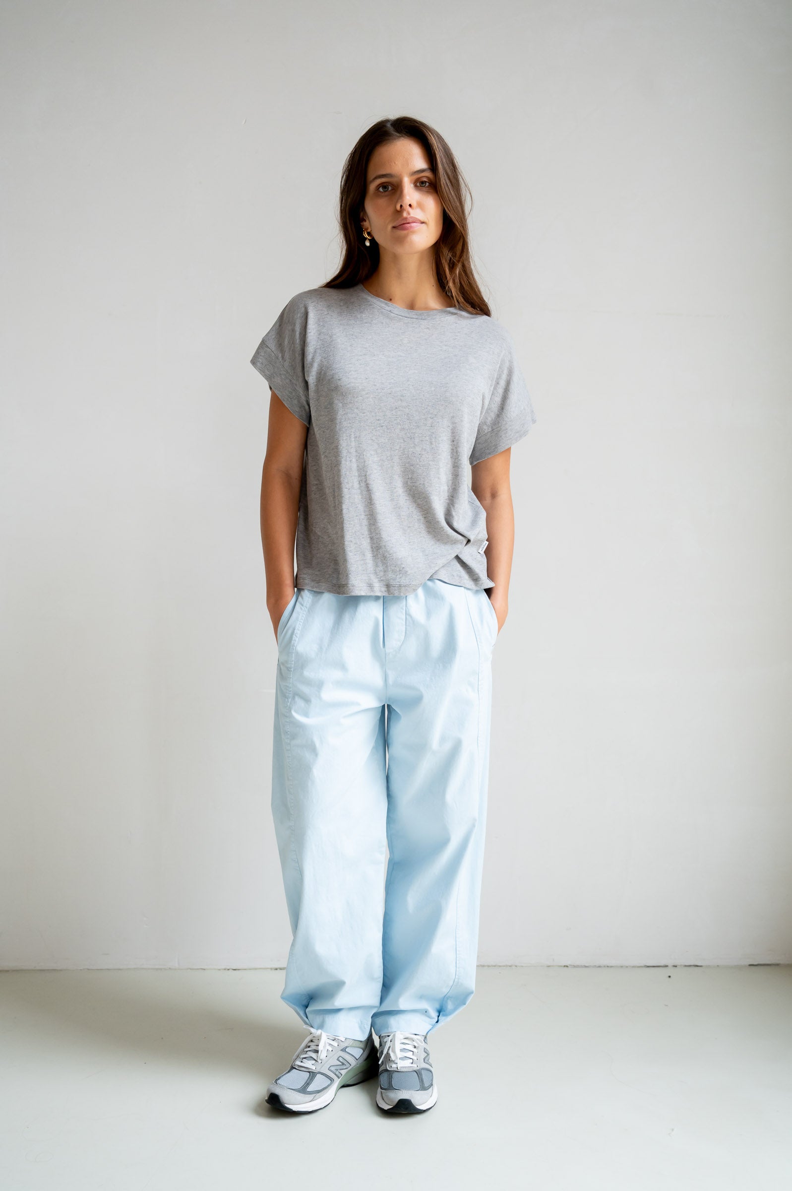 T-SHIRT (S26T1239) GREY MELANGE