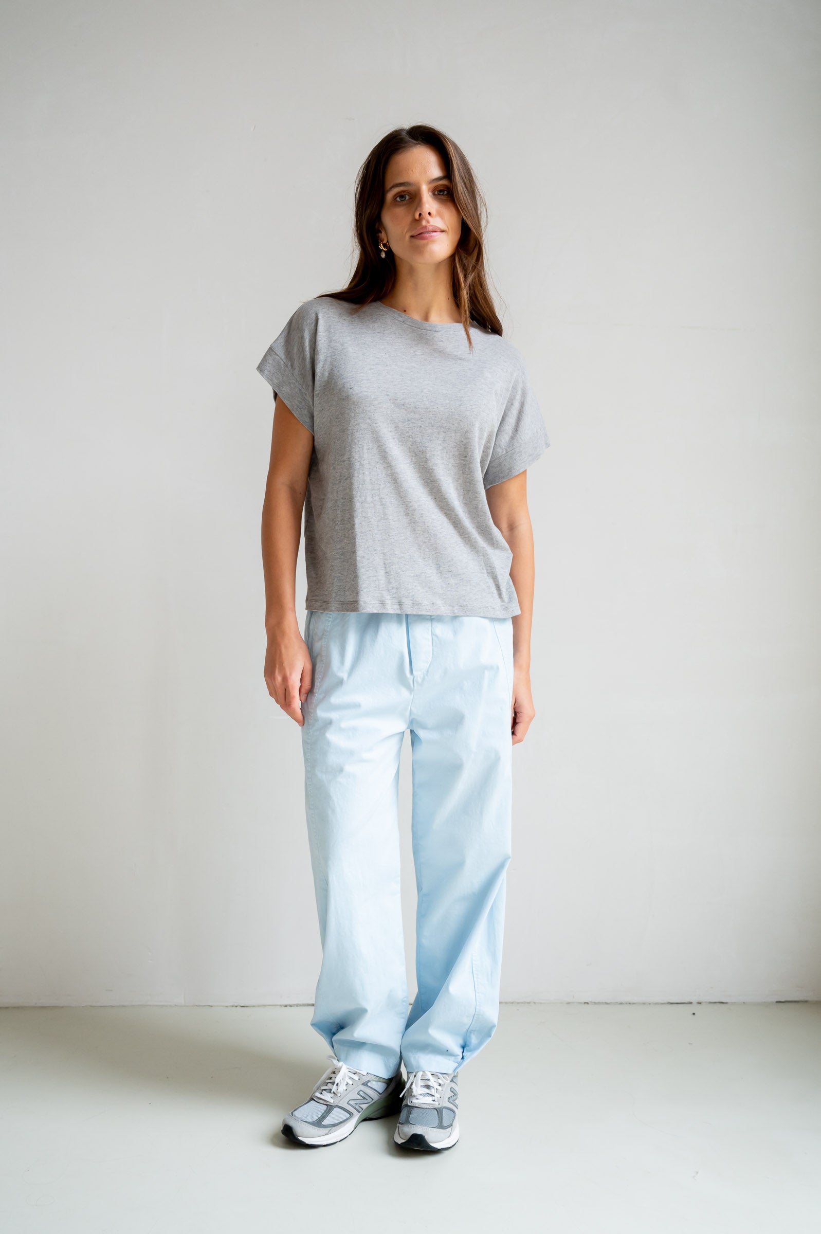 T-SHIRT (S26T1239) GREY MELANGE