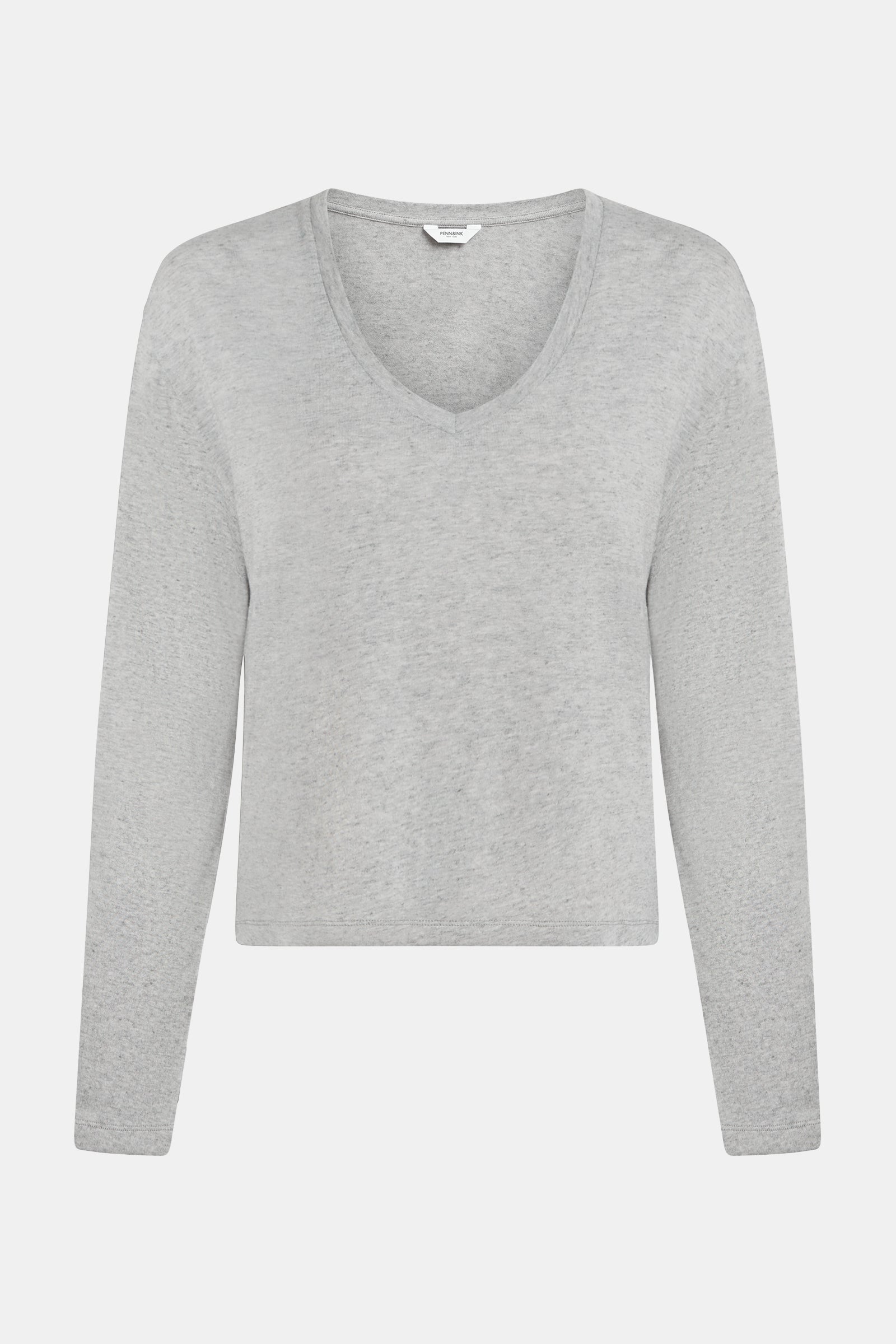 LONGSLEEVE (S26T1242) GREY MELANGE