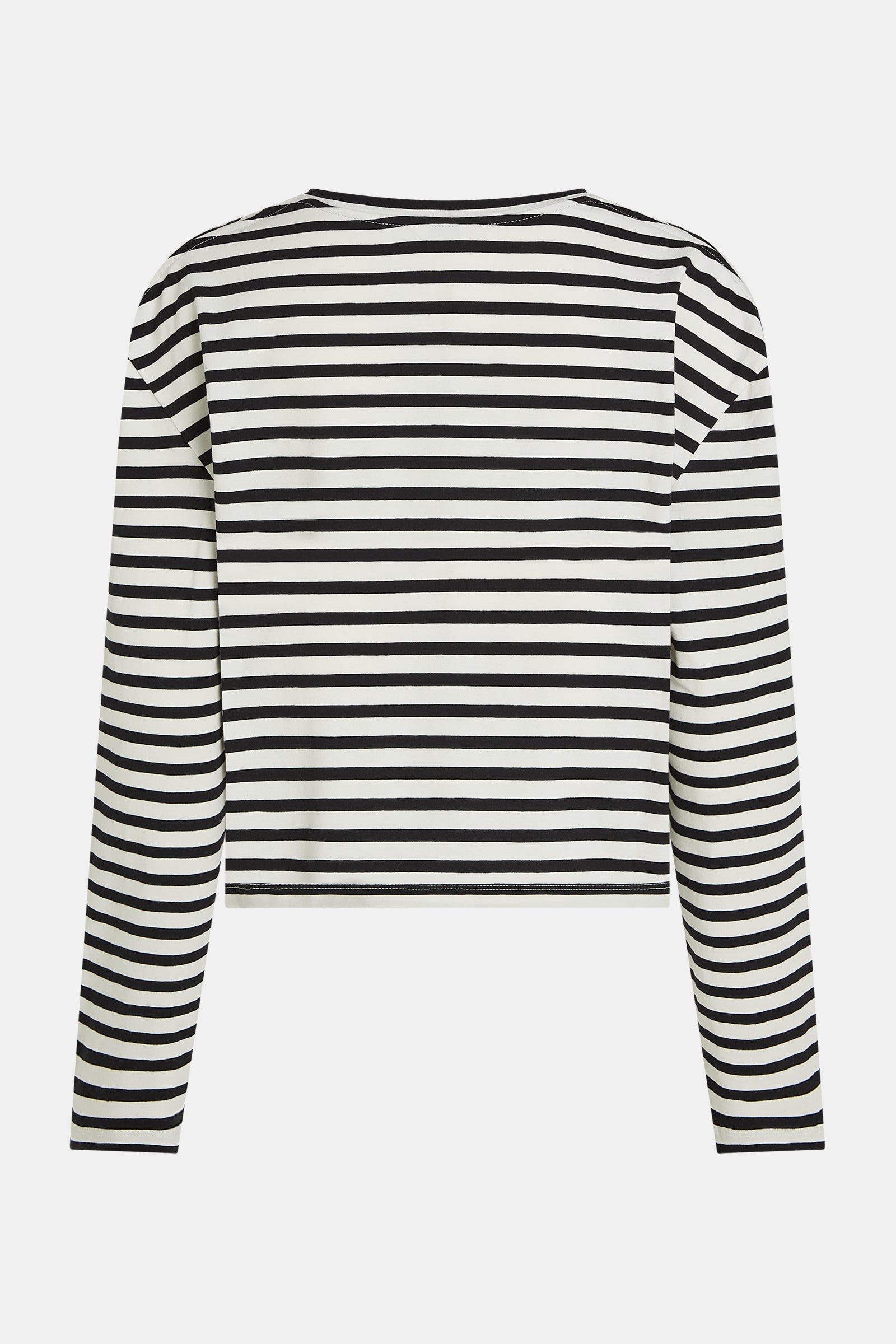 LONGSLEEVE STRIPE (S26T1249) ECRU - BLACK