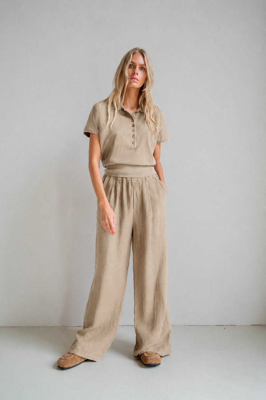 TROUSERS (S26Z844) PEPPER