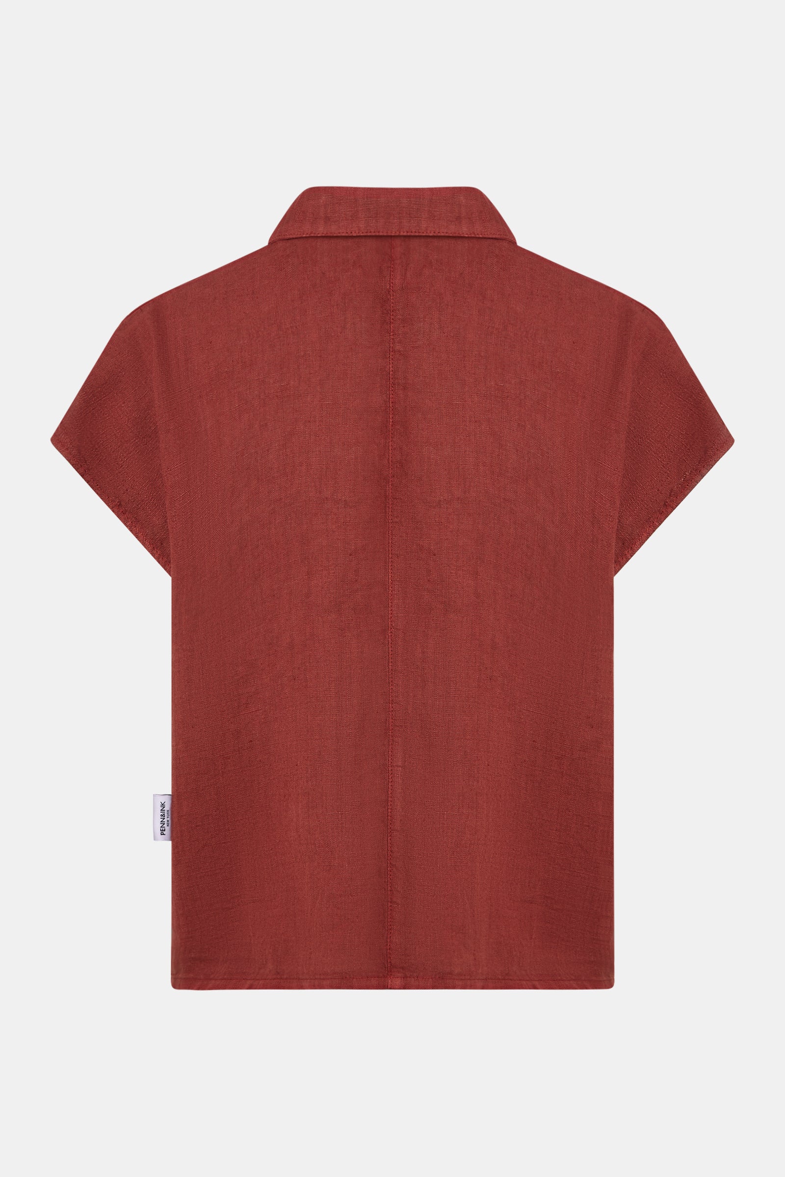 BLOUSE (S26Z848) BURGUNDY